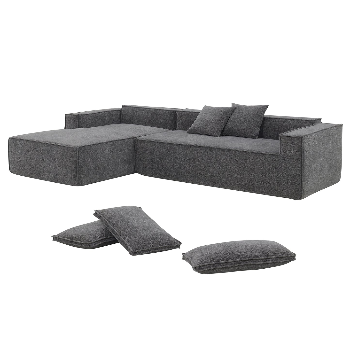 Kingsly Contemporary Modular Sofa Set