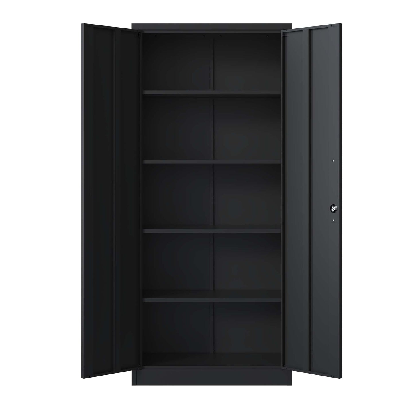 Calista Modern Metal Garage Storage Cabinet