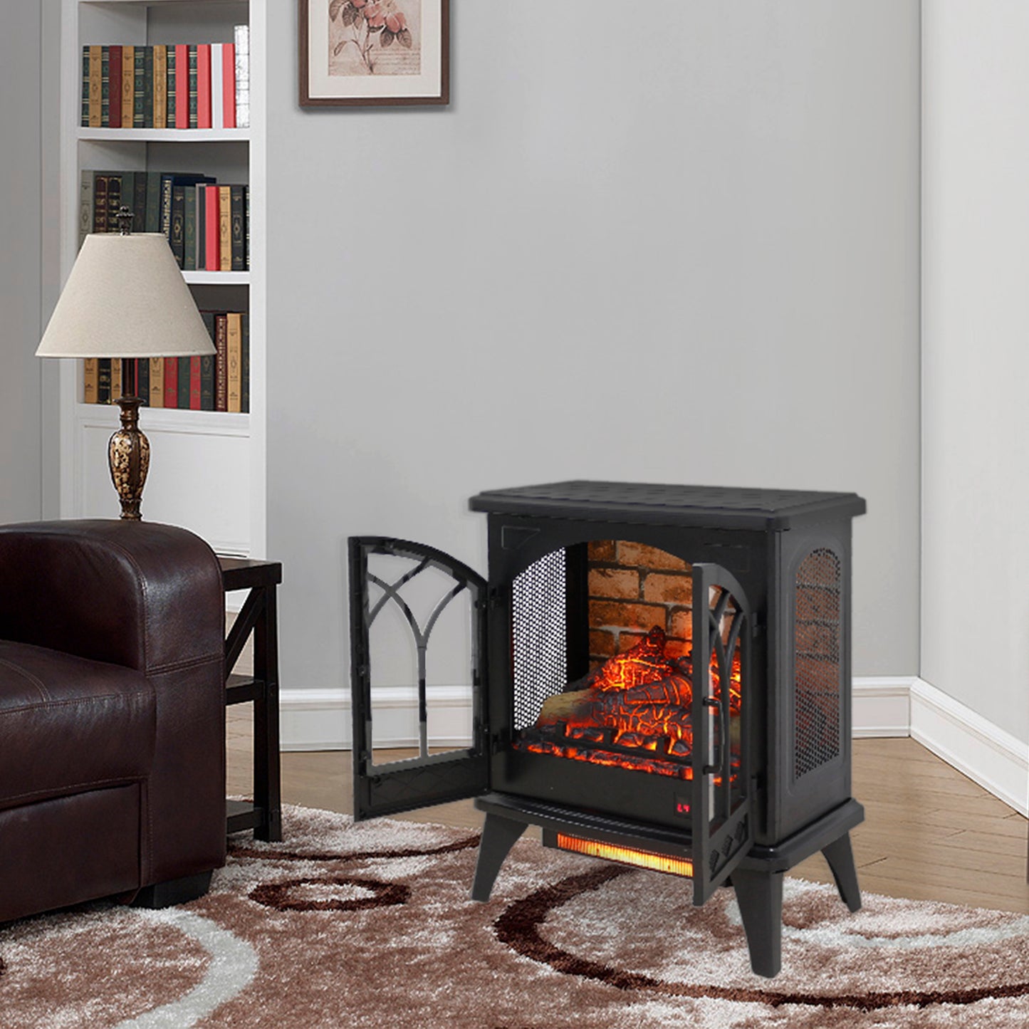 Napa Contemporary Flame Infrared Fireplace