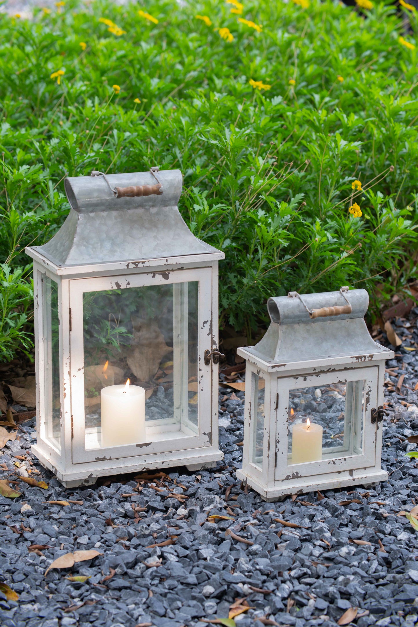 Warmsprings Craftsman Hurricane Lantern Holder