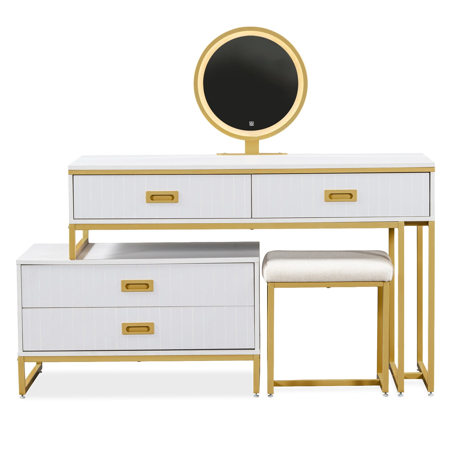 Somerset Modern Movable Vanity Table