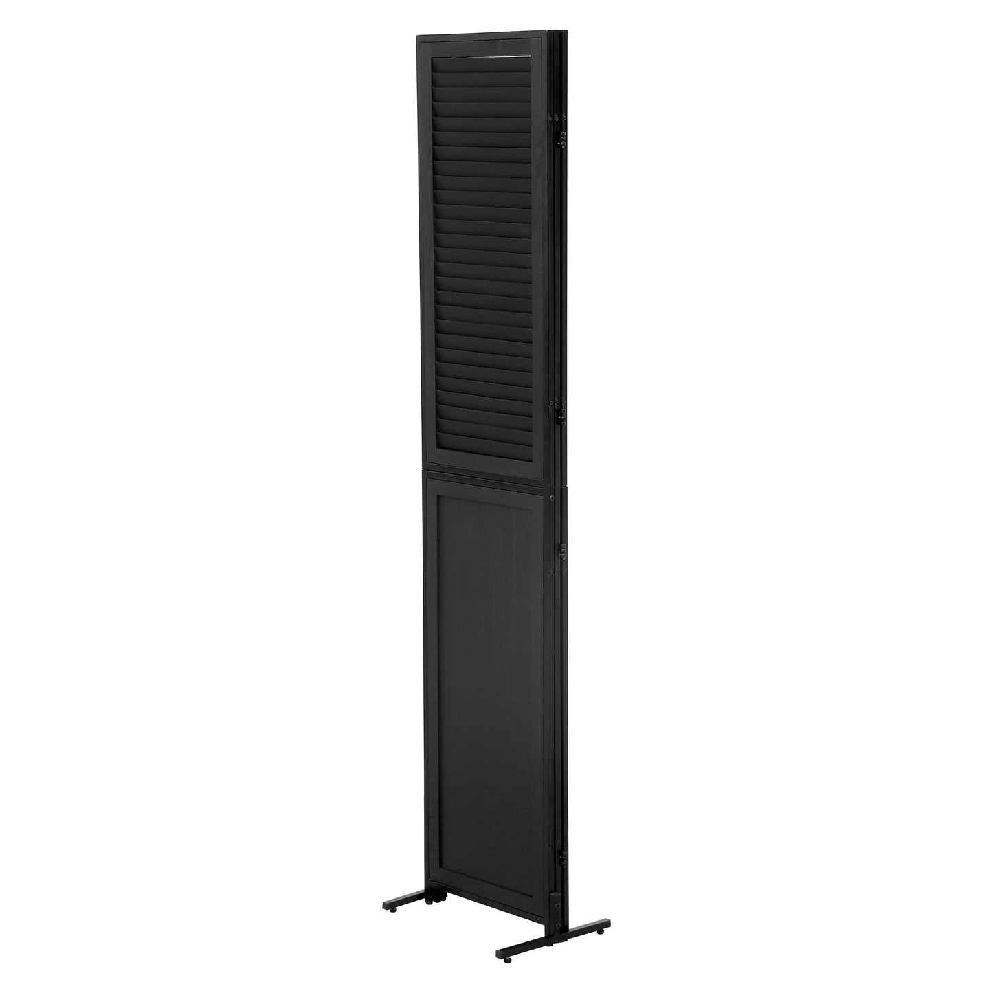 Westport Modern Wood Folding Privacy Screen