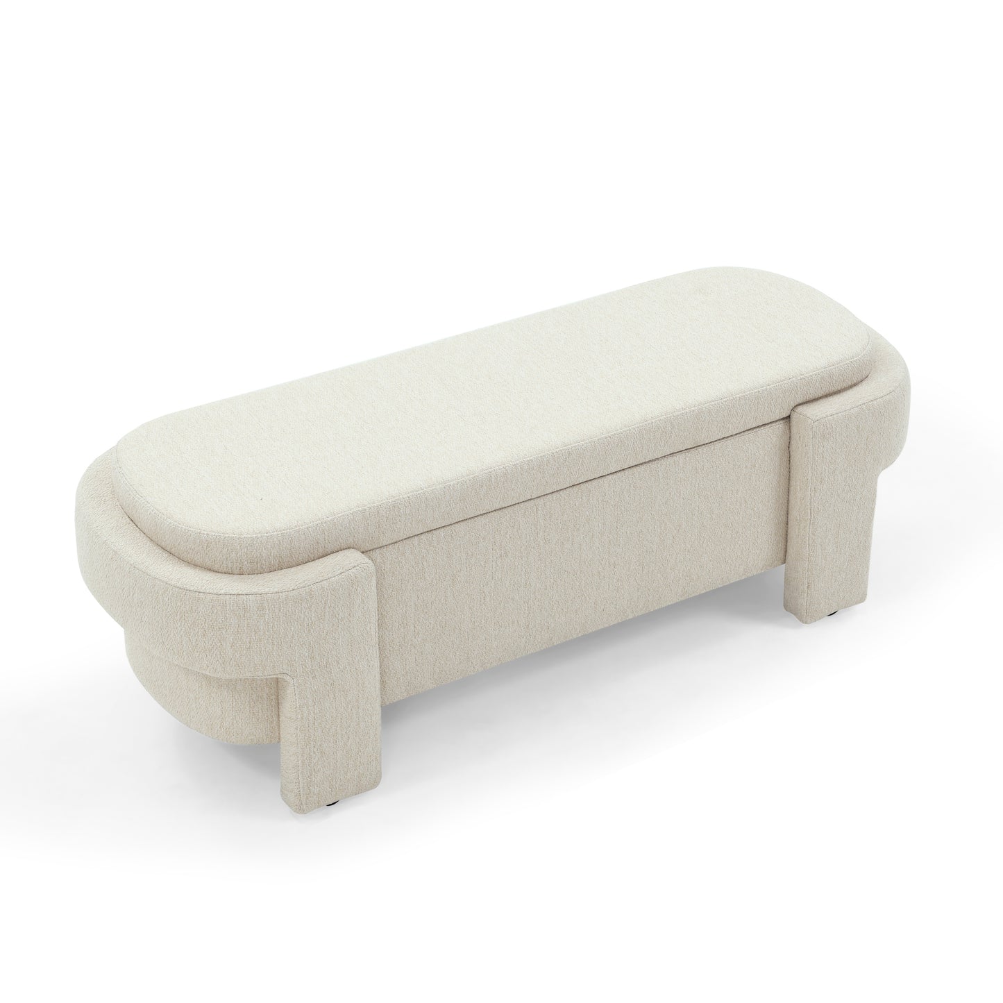 Centerville Contemporary Linen Storage Bench