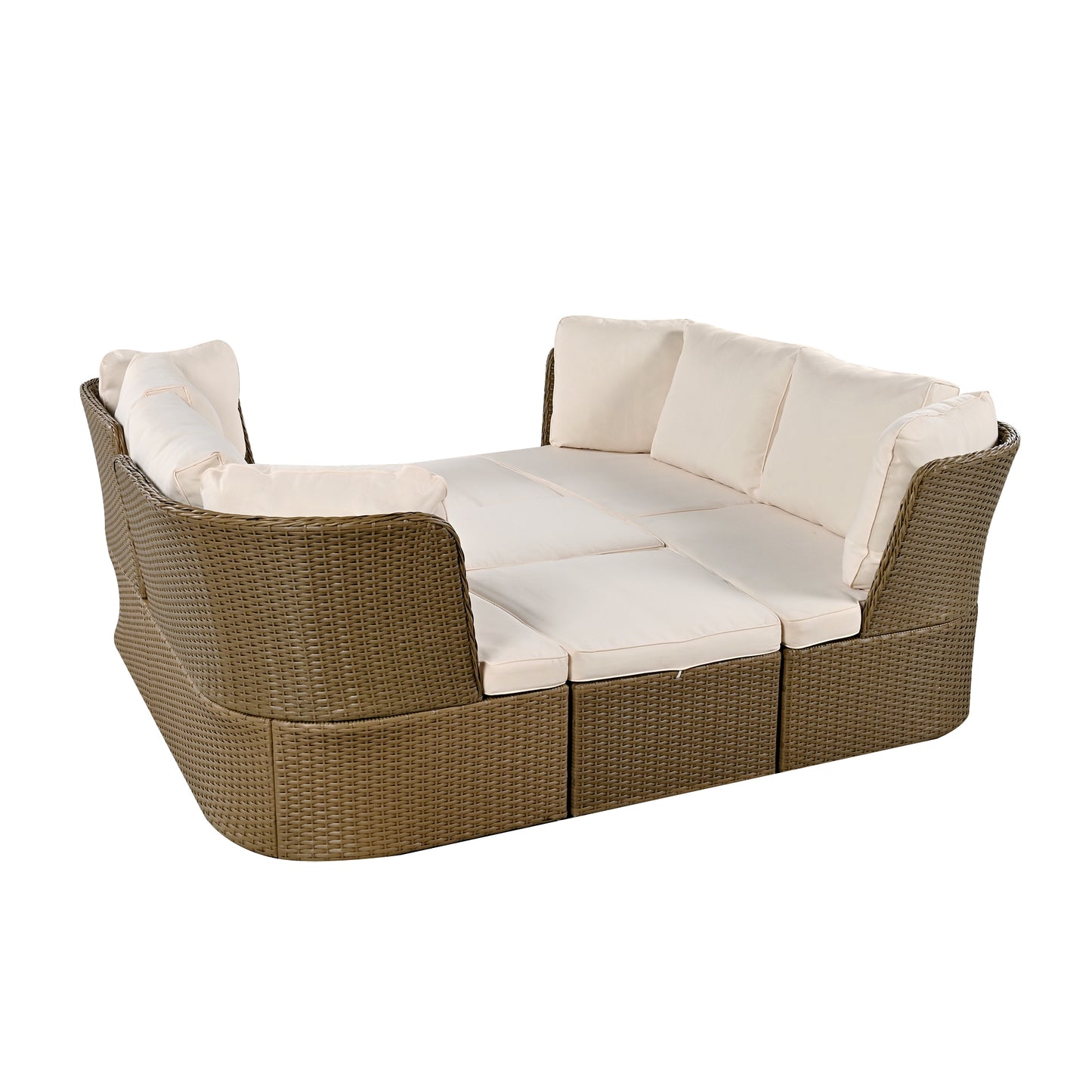 Jiron Contemporary Wicker Patio Set