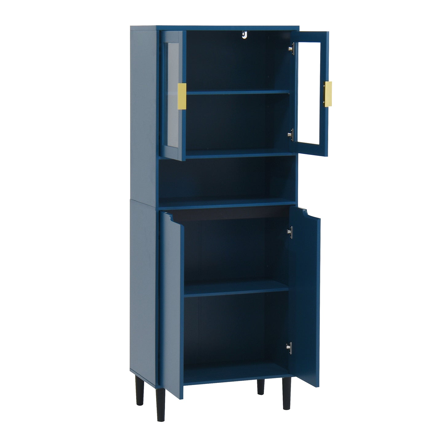 Irvington Contemporary Storage Bookcase