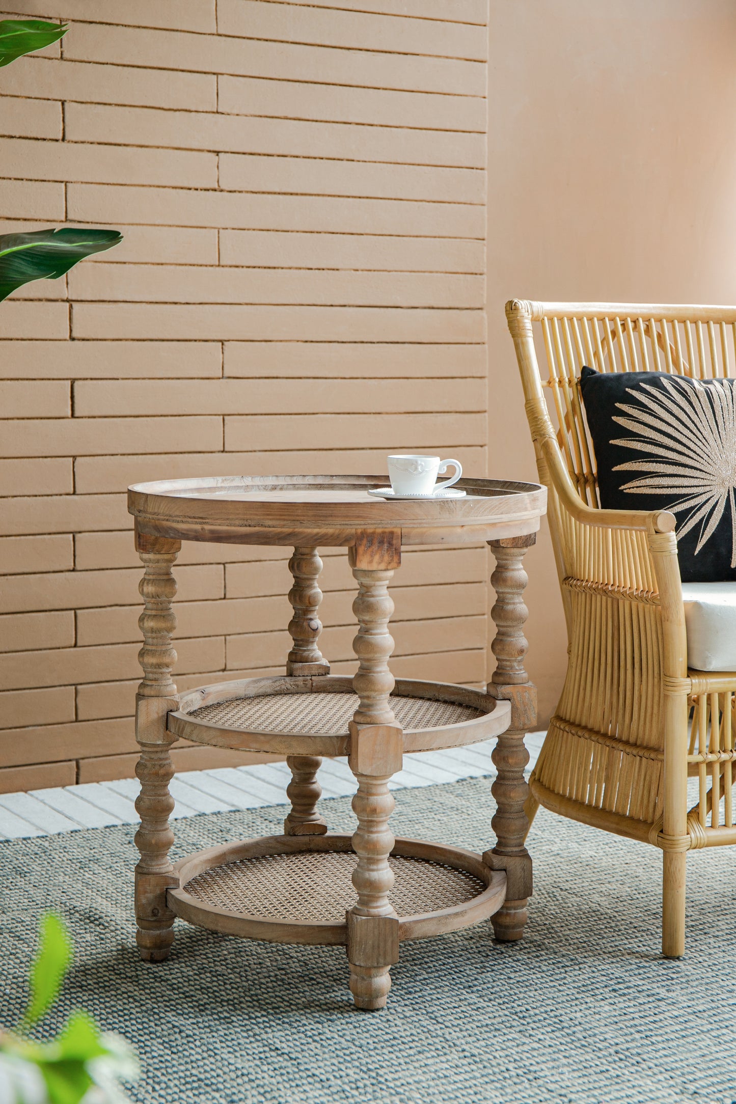 Bartholomew Craftsman Classic Wooden Side Table