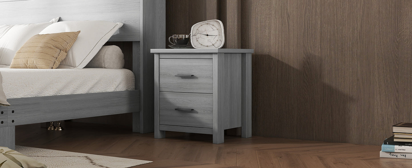 Centerville Modern Havenwood Rustic Nightstand