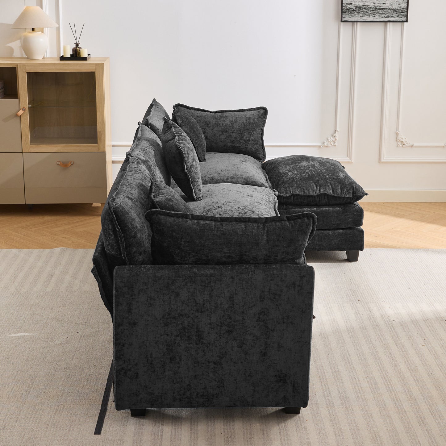 Fitch Modern L-Shape Luxury Sofa