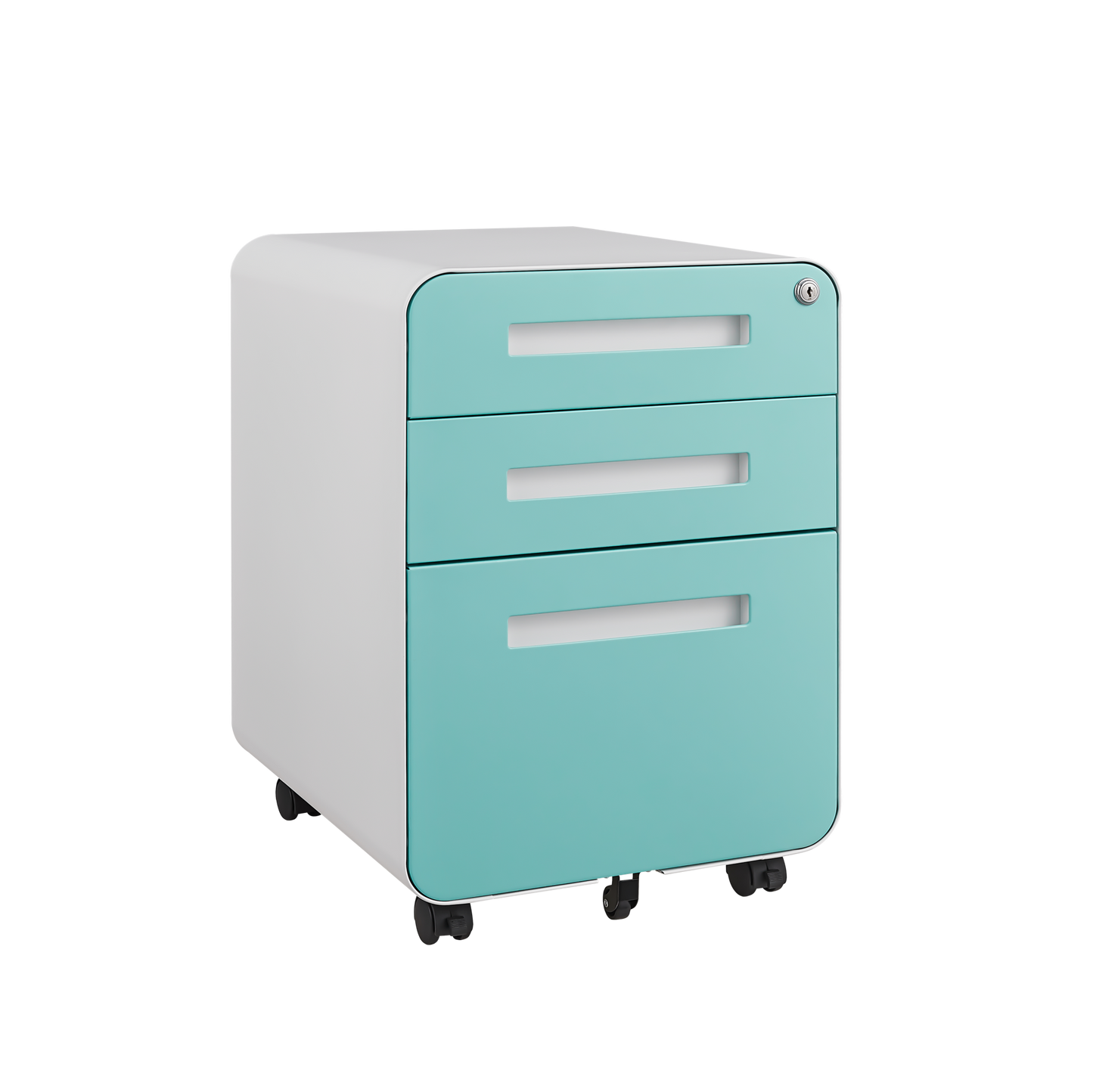 Mission Modern Mobile File Storage Cabinet