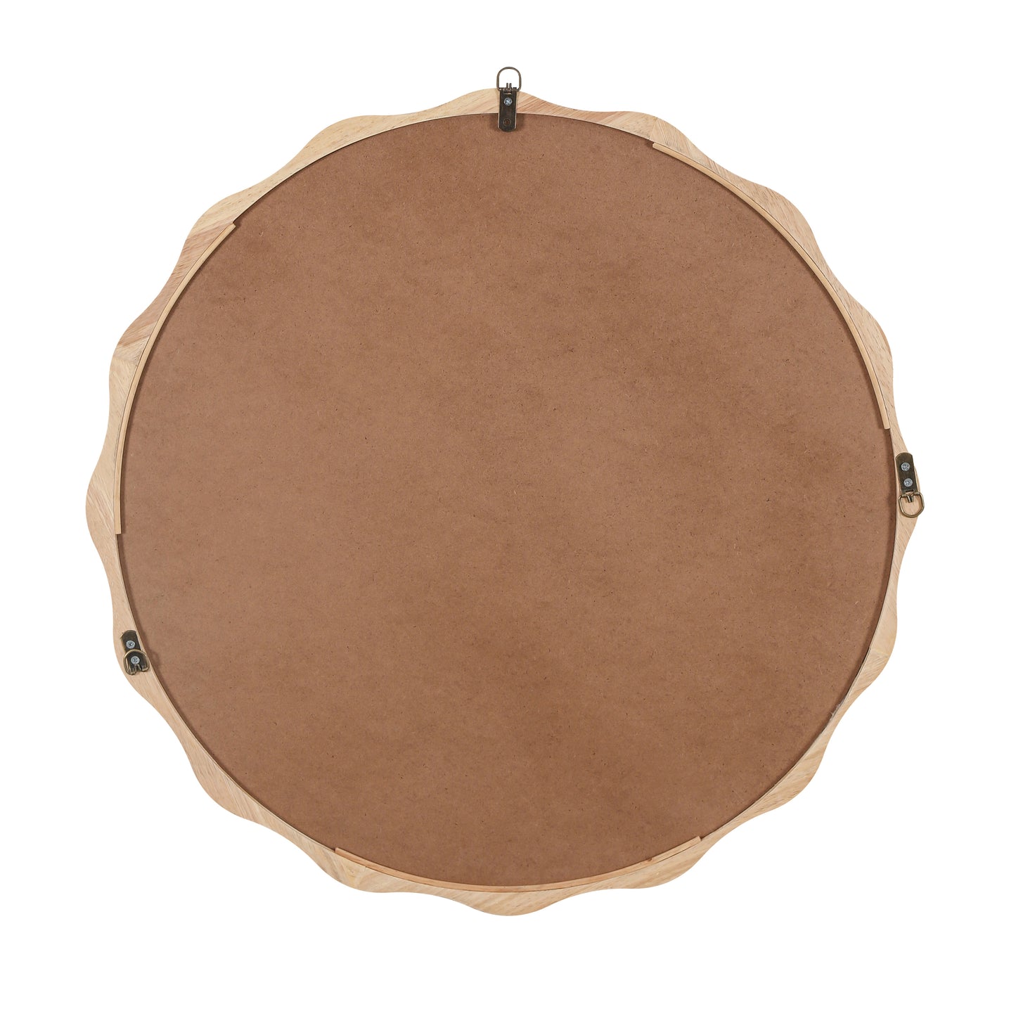 Napa Craftsman Wood Wavy Vanity Mirror