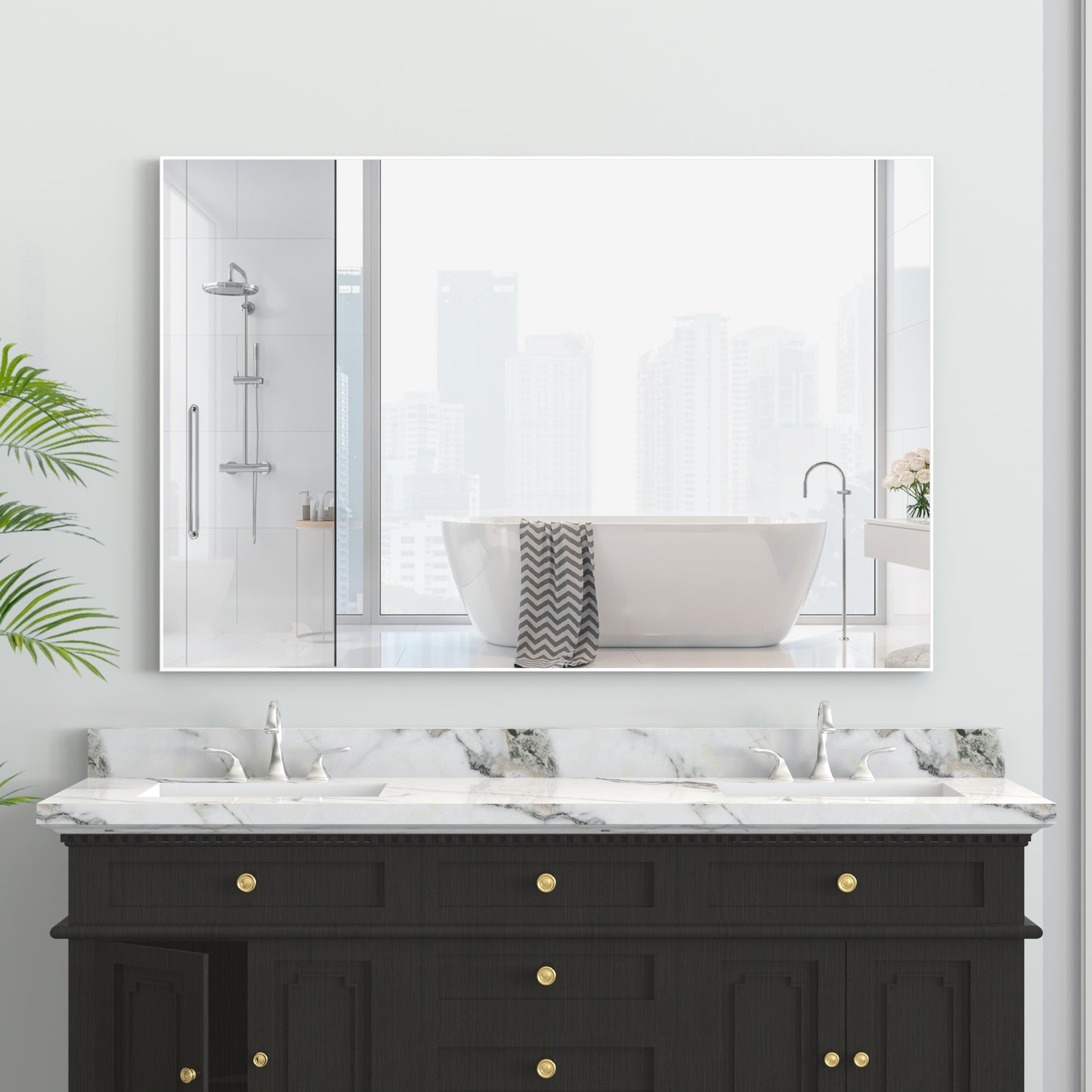 Sonoma Modern Classic Bathroom Mirror