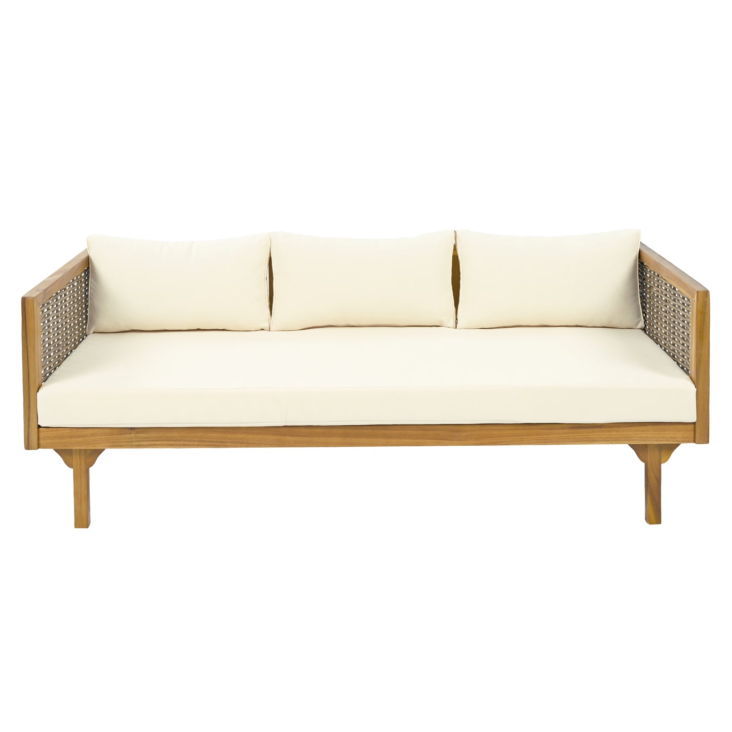 Niles Craftsman Rattan Arms Daybed