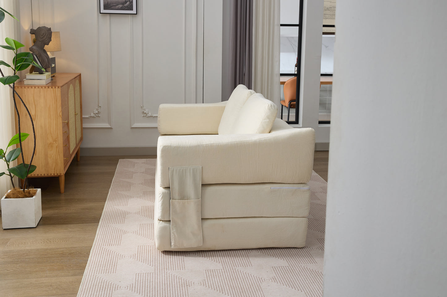 Healdsburg Contemporary Fold-Out Couch Sofa