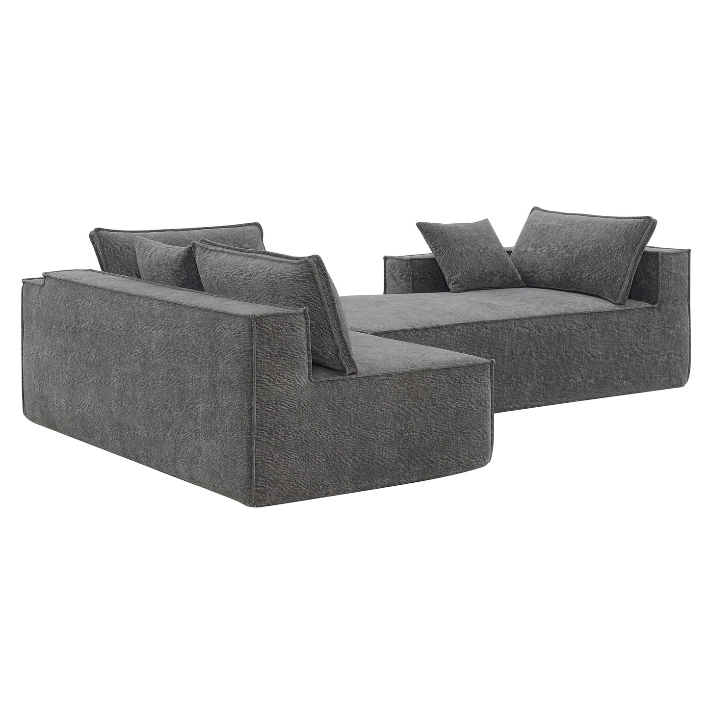 Kingsly Contemporary Modular Sofa Set