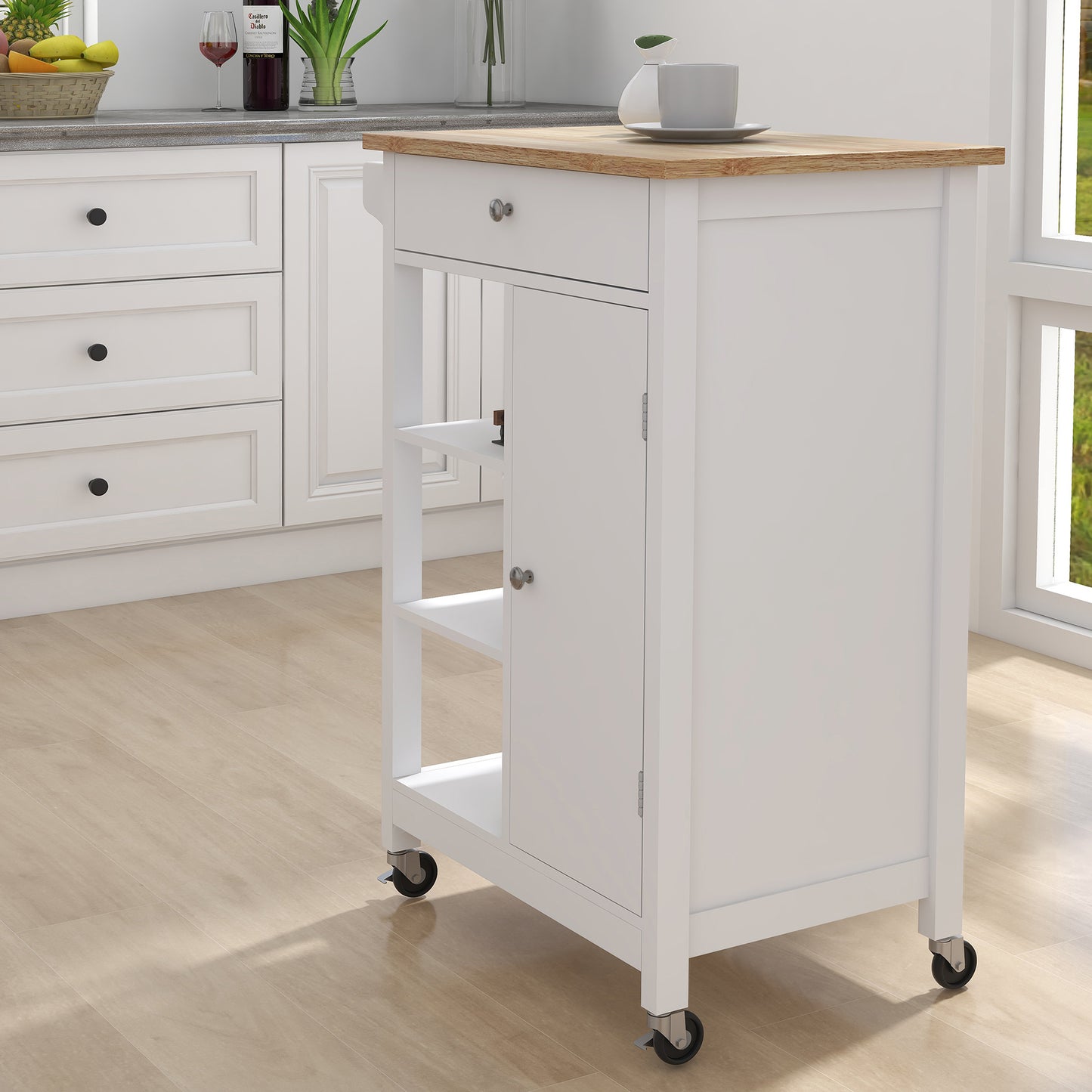 Westport Modern Kitchen Island Trolley Cart