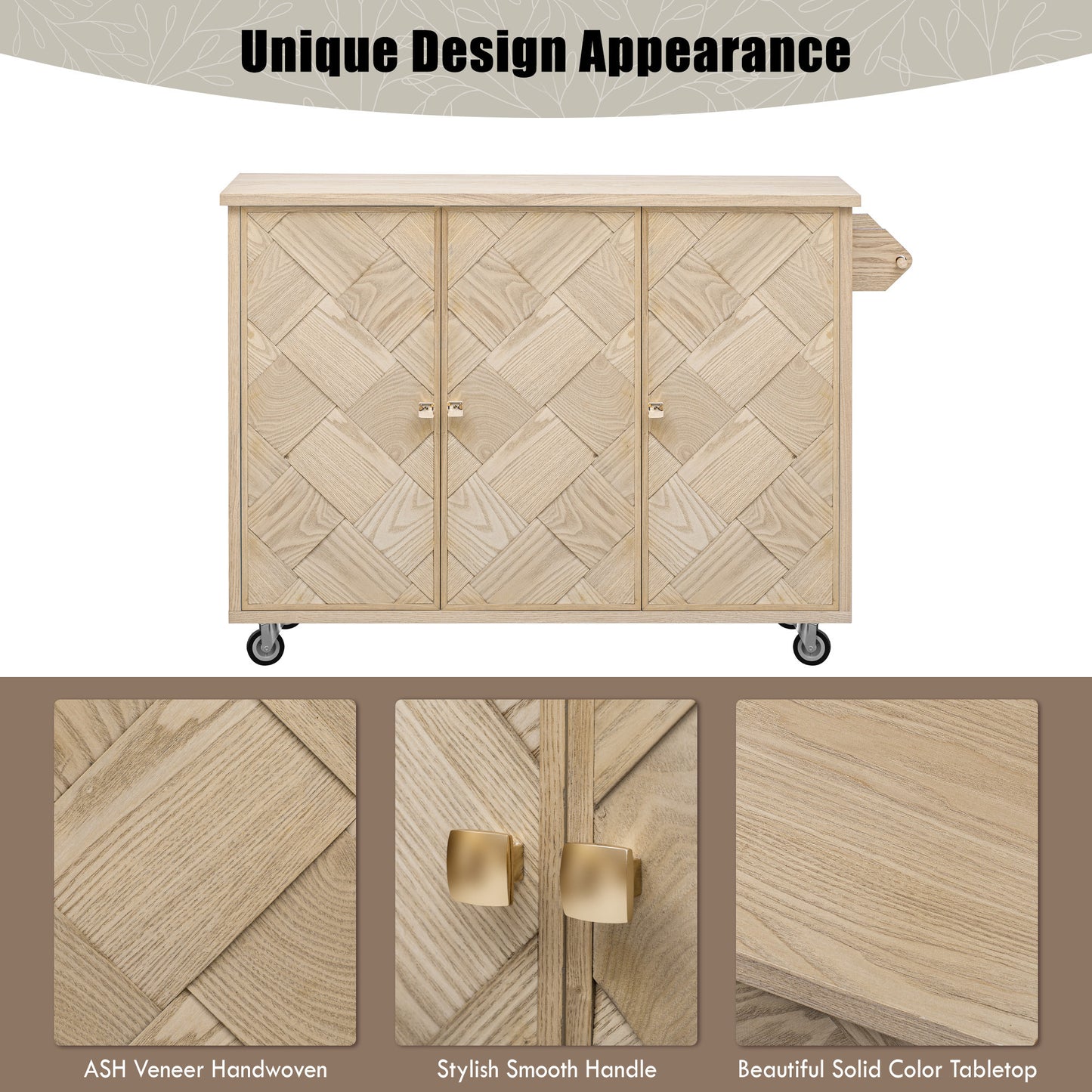 Marcel Modern Kitchen Island