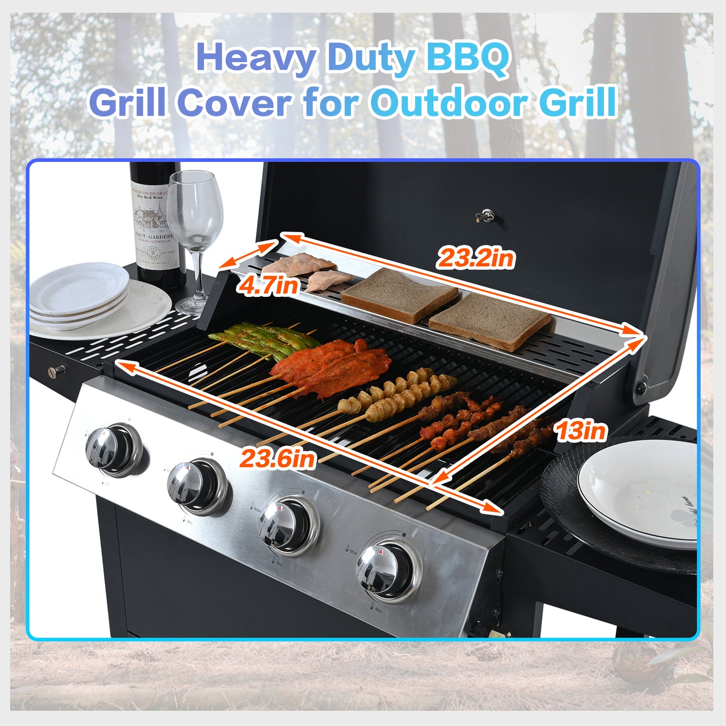 Healdsburg Industrial Gas Grill