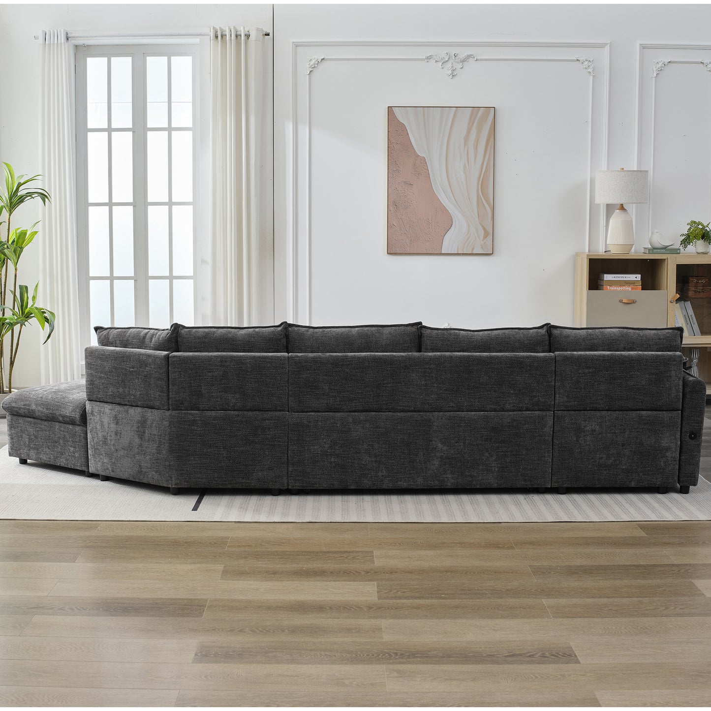 Sonoma Modern Pull-out Couch Sectional