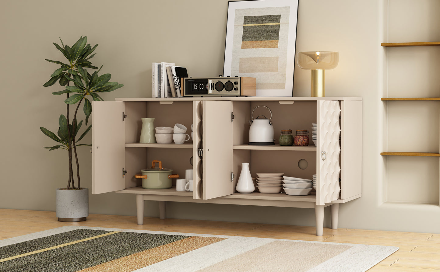 Calista Modern Elegant Simple Sideboard