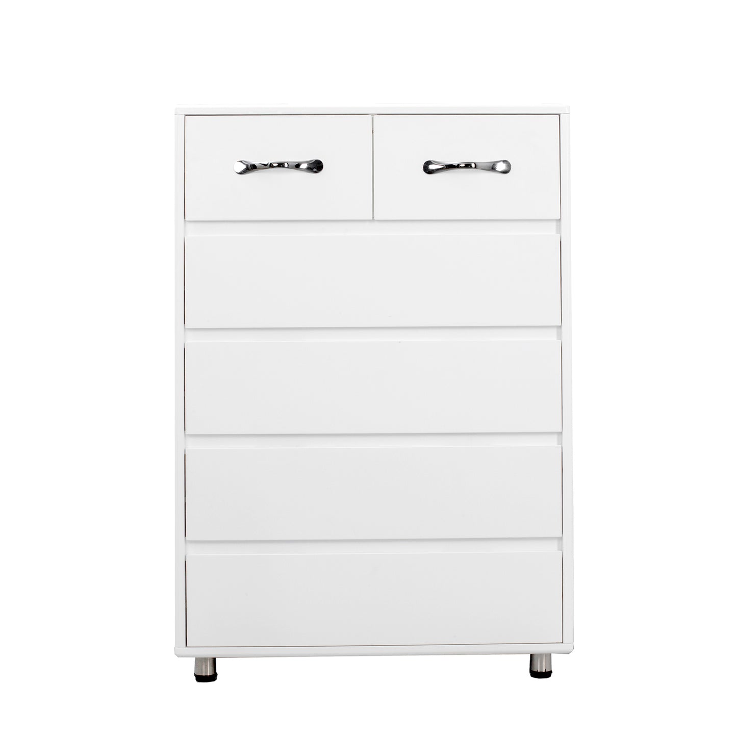 Mission Contemporary Six-Drawer Side Table