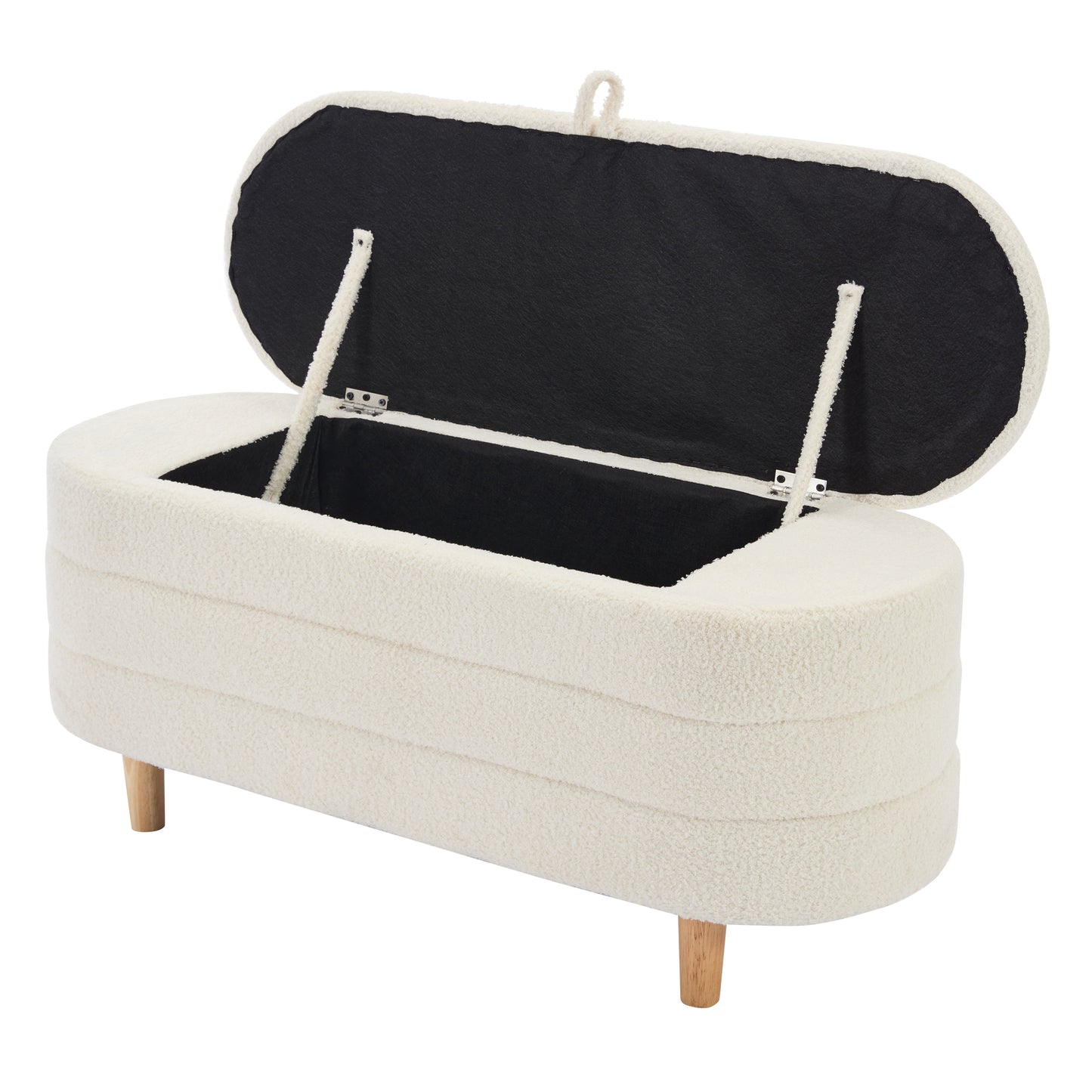 Somerset Contemporary Elegant Storage Ottoman Bench