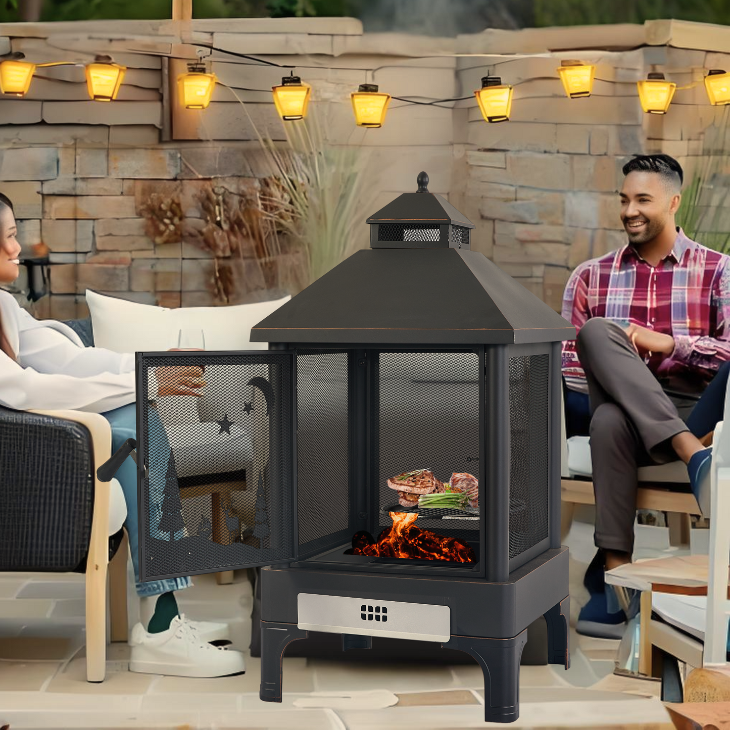 Silverleaf Industrial Outdoor Heating Furnace