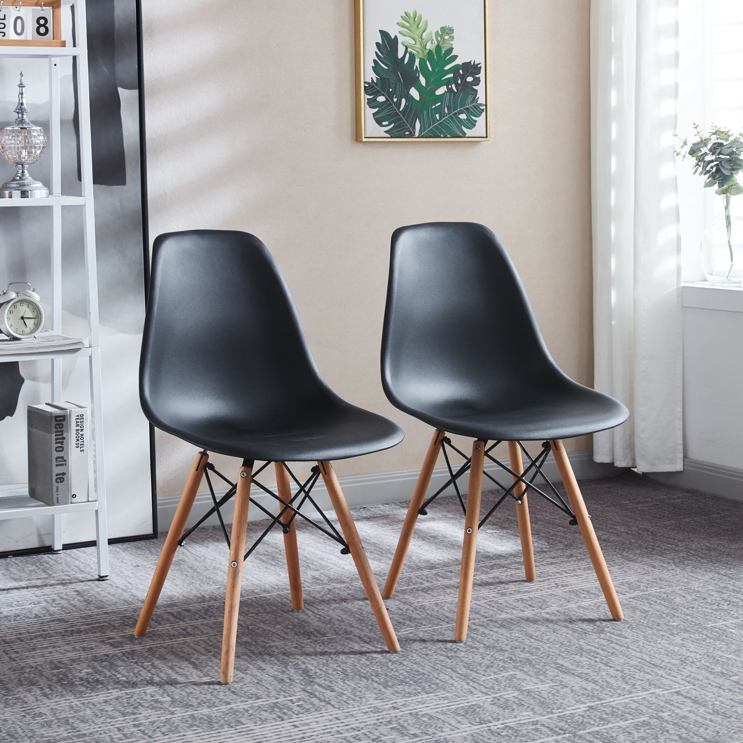 Fitch Modern Backrest Chair Set