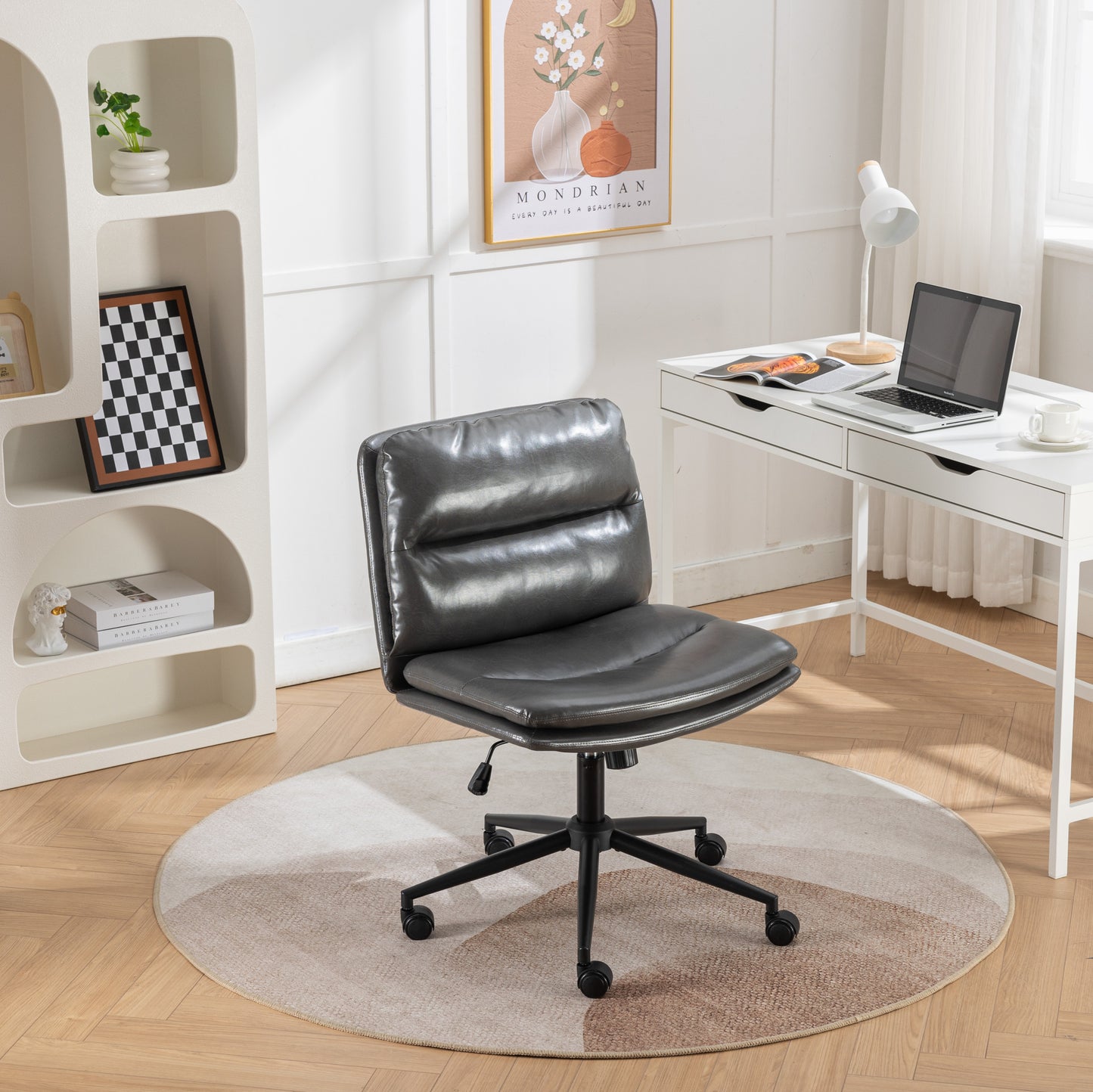 Emery Modern Adjustable Swivel Chair