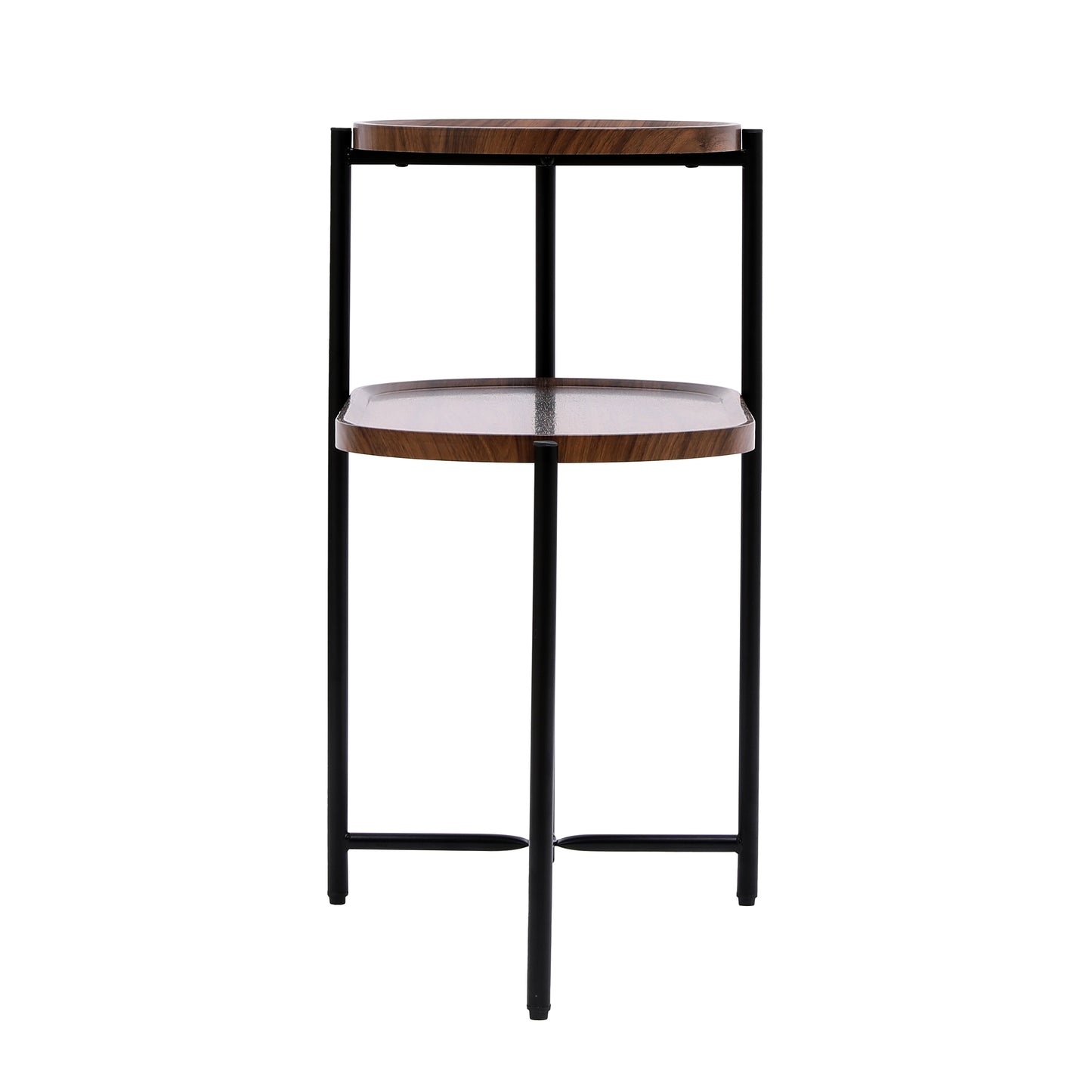 Cleo Mid-Century Walnut Coffee Table