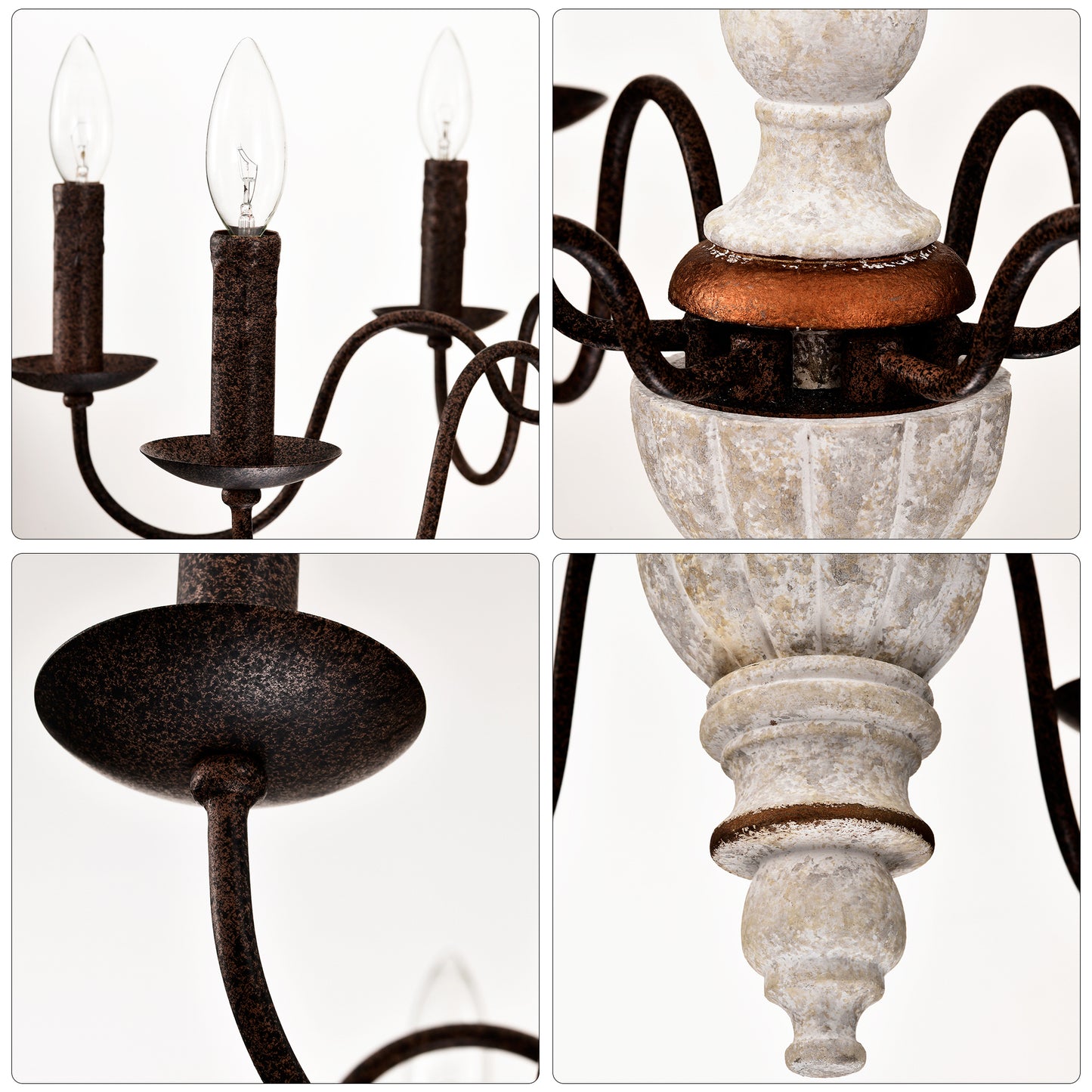 Lula Mid-Century Retro Chandelier Fixture