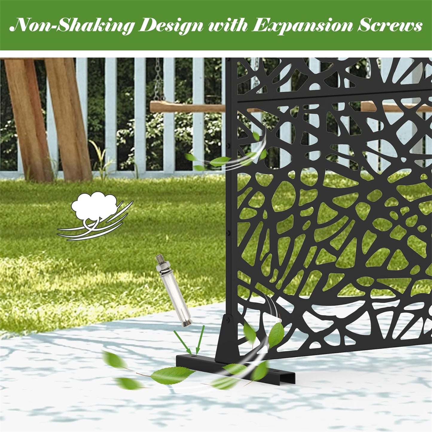 Lula Industrial Metal Privacy Screen