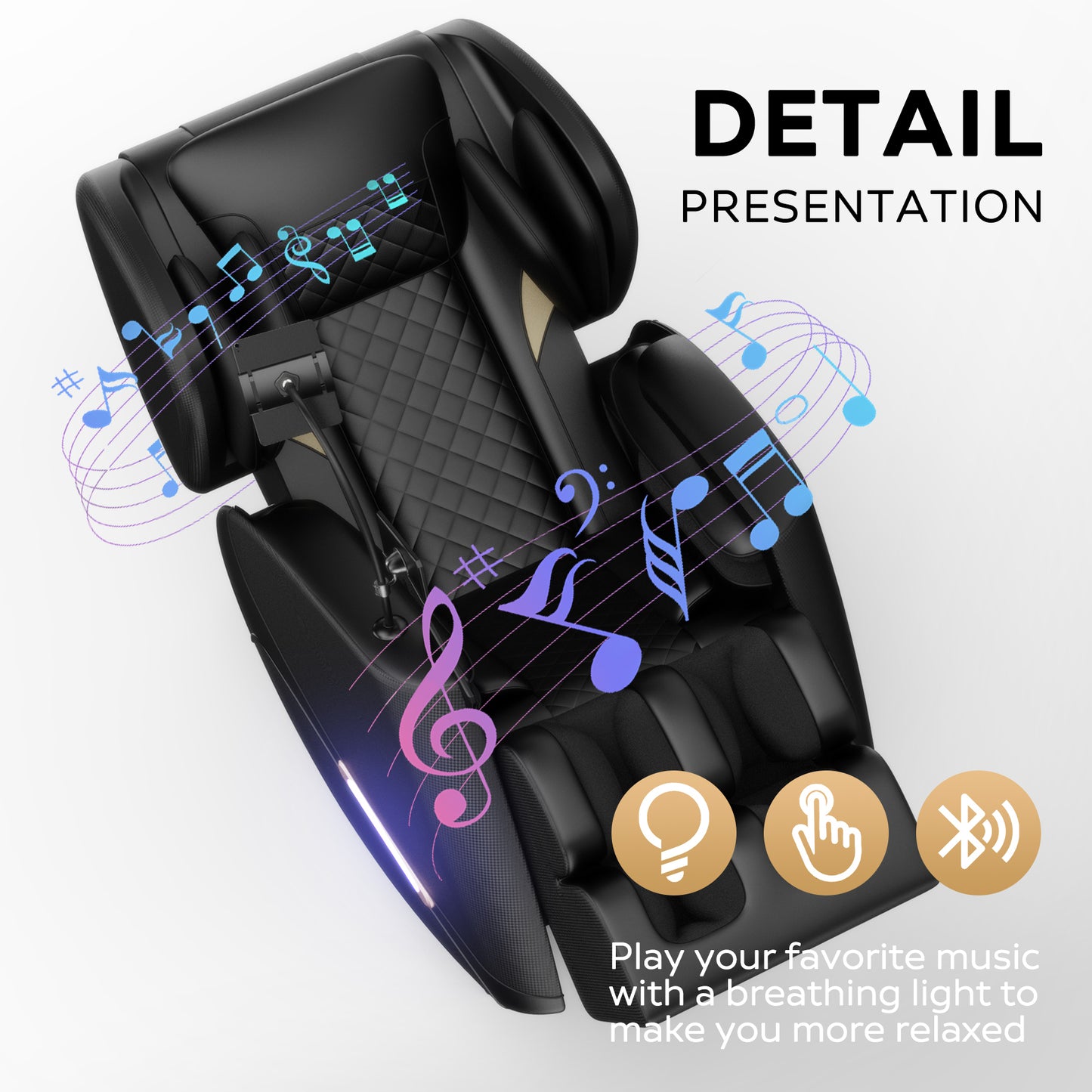 Bartholomew Modern Zero Gravity Massage Chair
