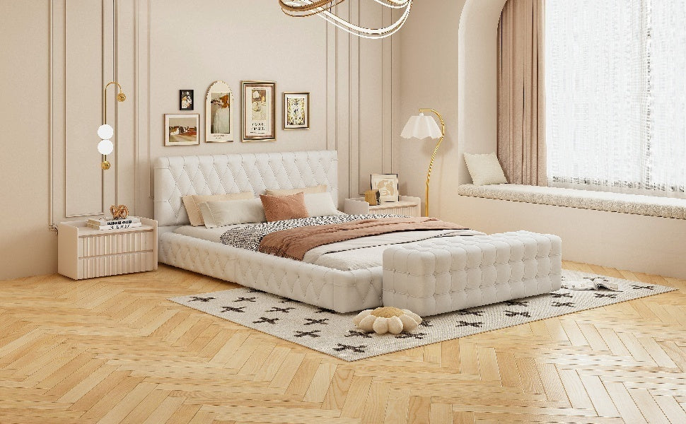 Emery Contemporary Upholstered Queen Bedroom Set