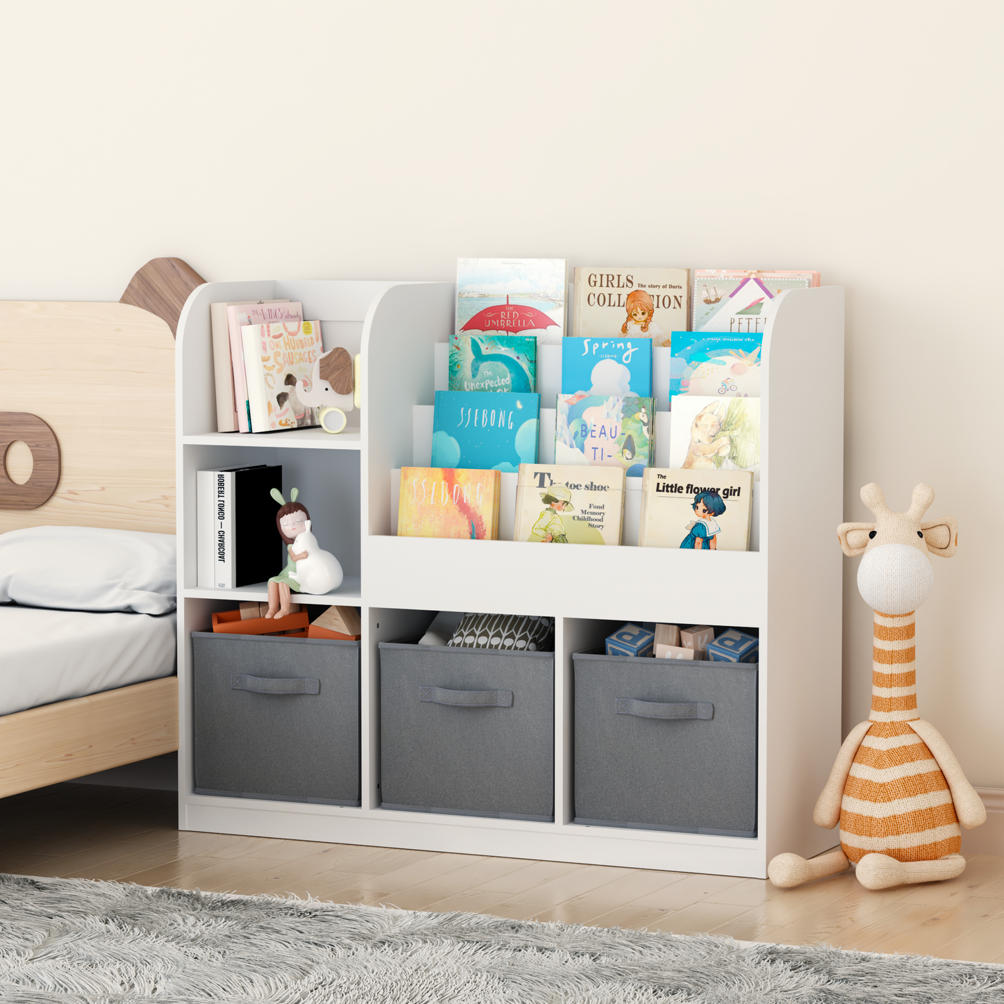 Marcel Modern Multifunctional Storage Bookcase