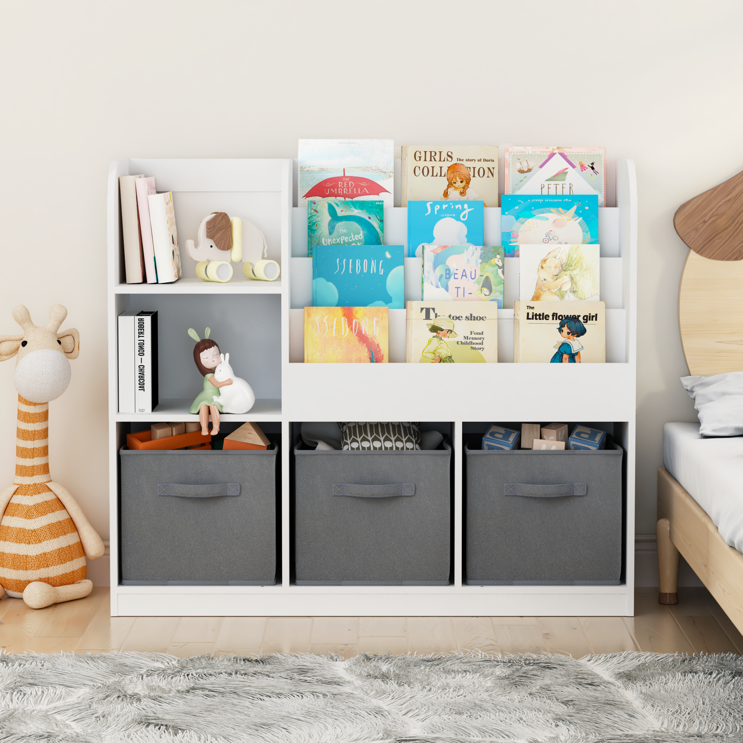 Marcel Modern Multifunctional Storage Bookcase