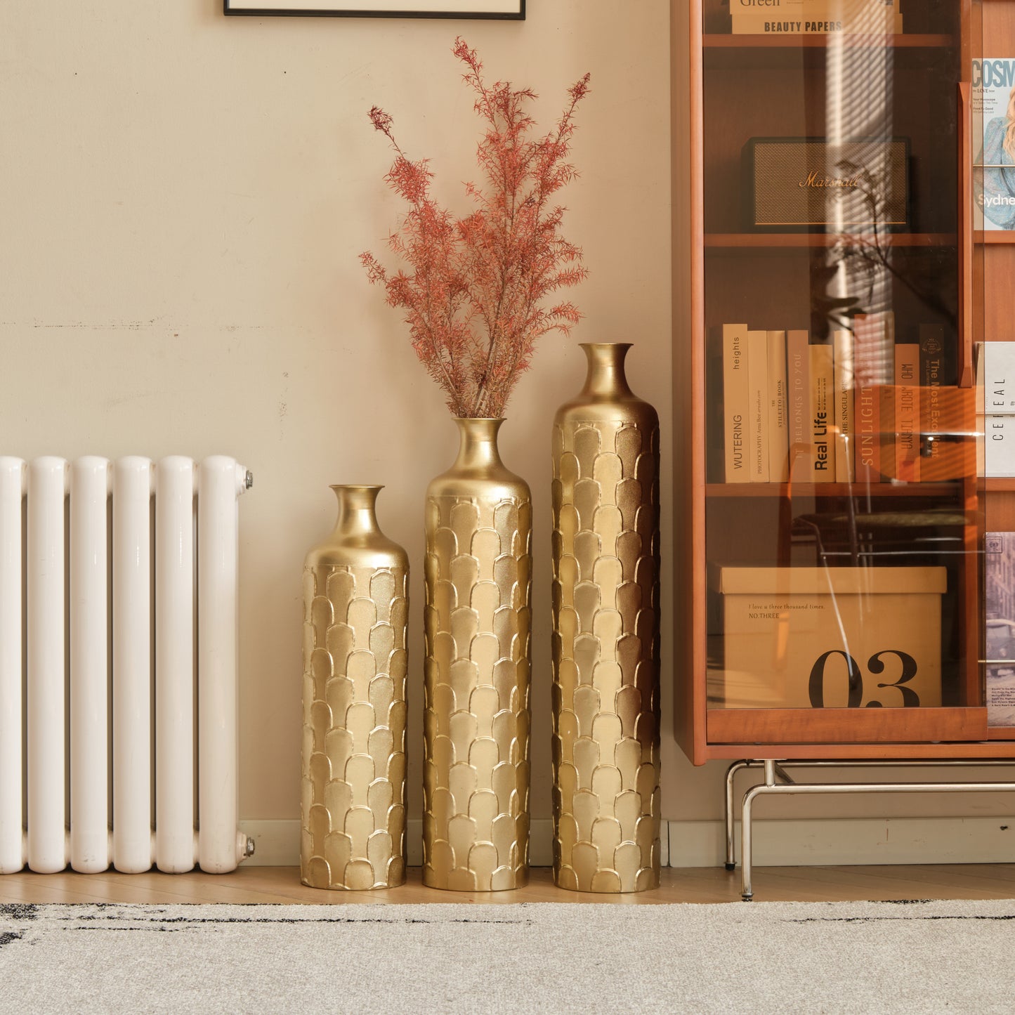 Niles Contemporary Glazed Floor Vases