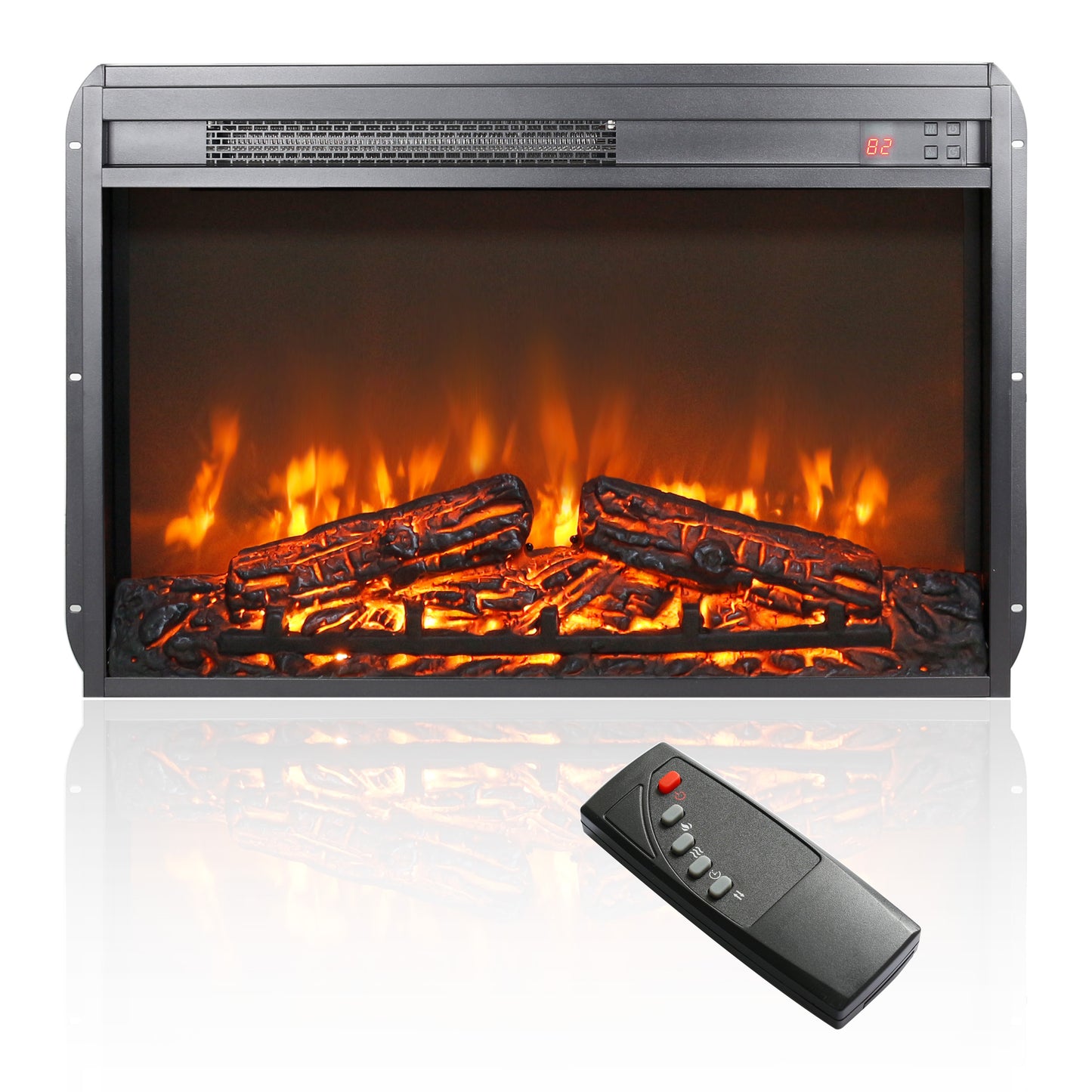 Somerset Modern Thin Electric Fireplace