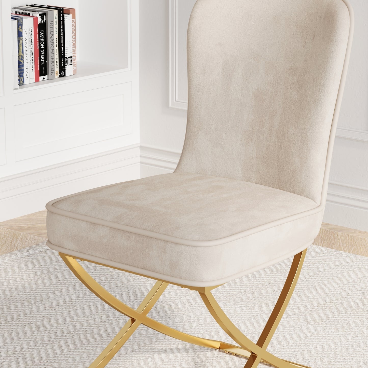 Westport Modern Velvet Dining Chair Set