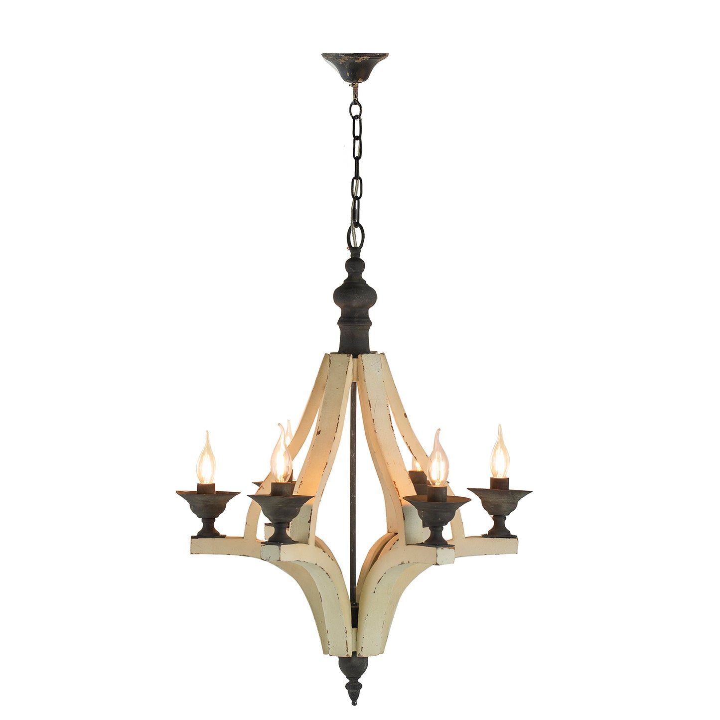 Cleo Contemporary Crystal Flush Ceiling Light