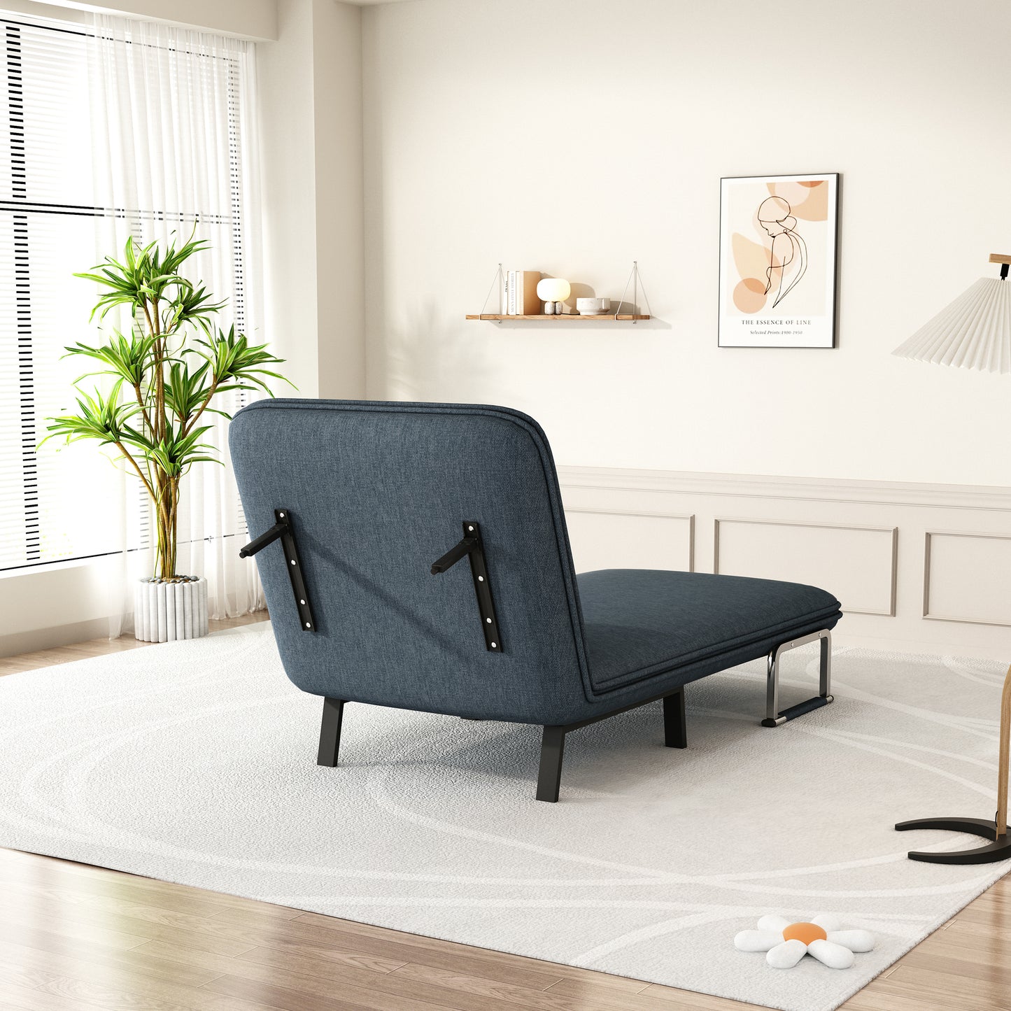 Healdsburg Contemporary Convertible Tri-Fold Chair