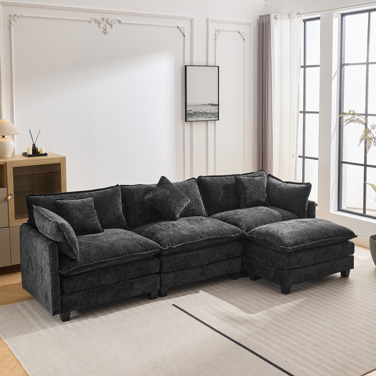Fitch Modern L-Shape Luxury Sofa