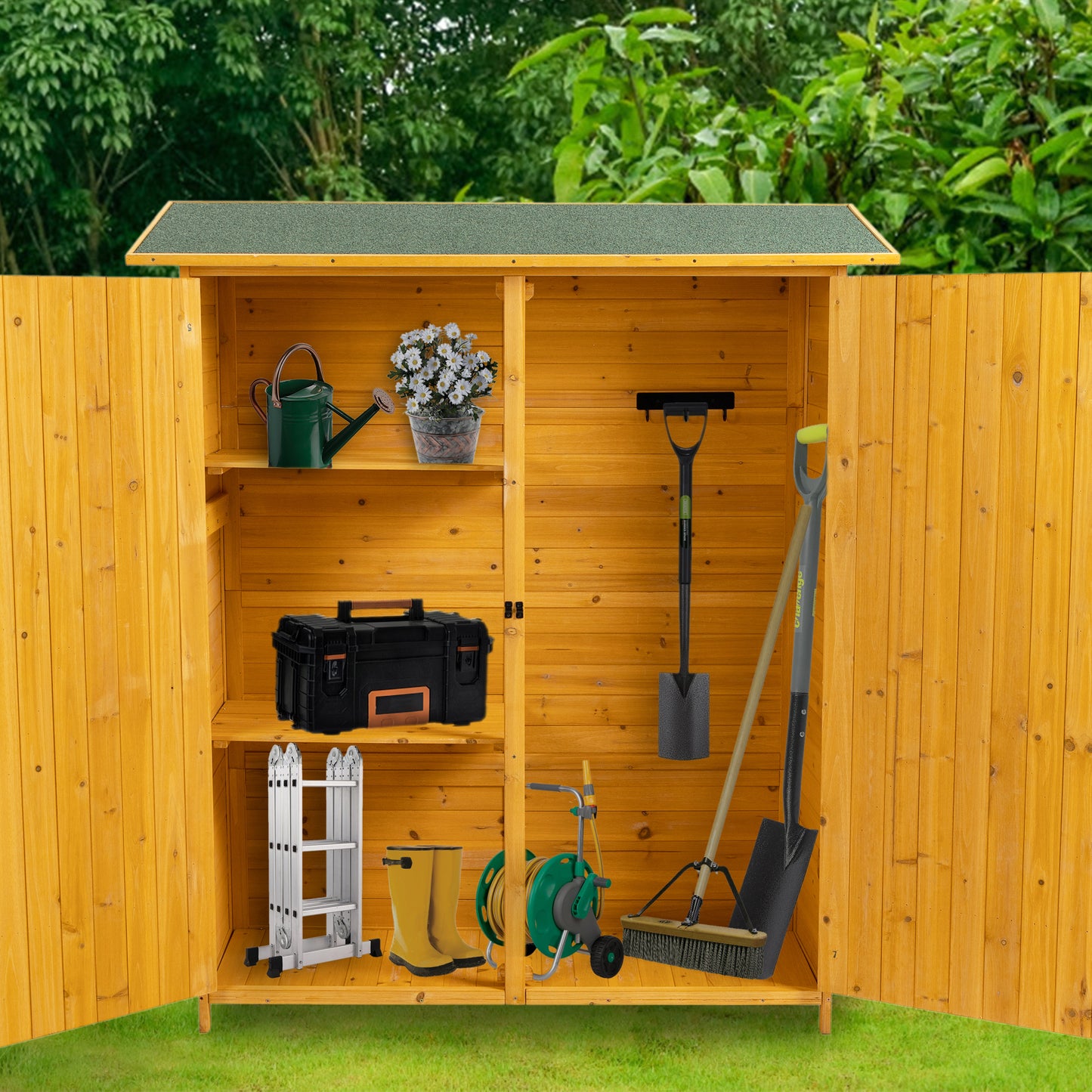 Luz Craftsman Outdoor Storage Shed