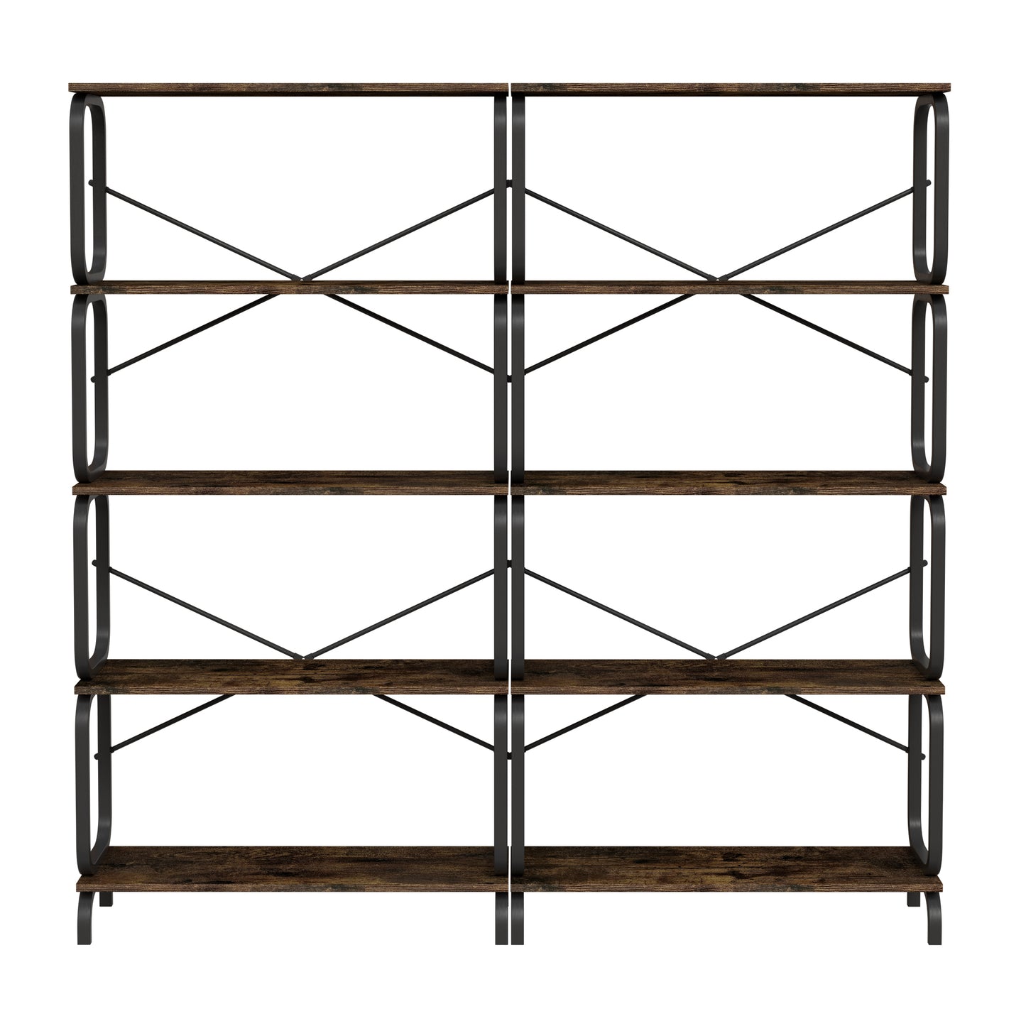 Bartholomew Industrial Open Bookshelf Frame