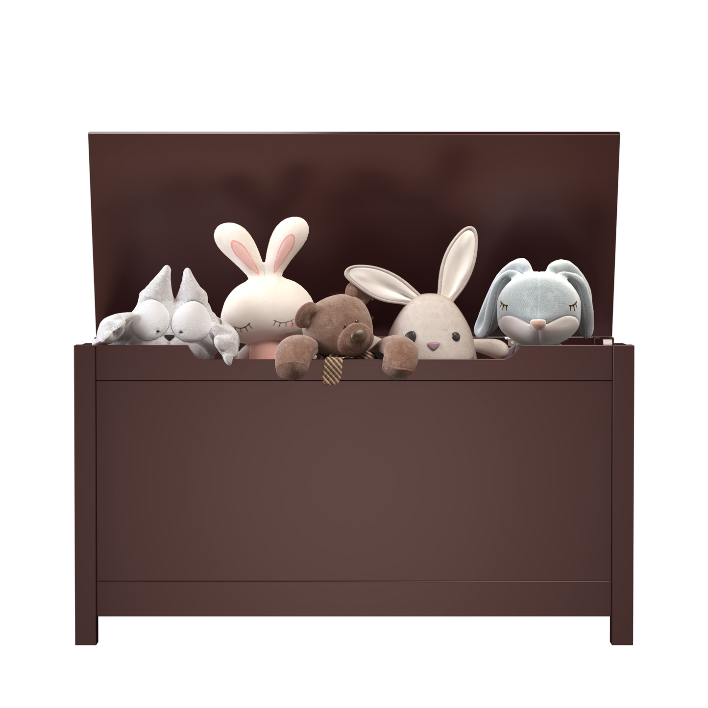 Luz Craftsman Wooden Toy Storage Box