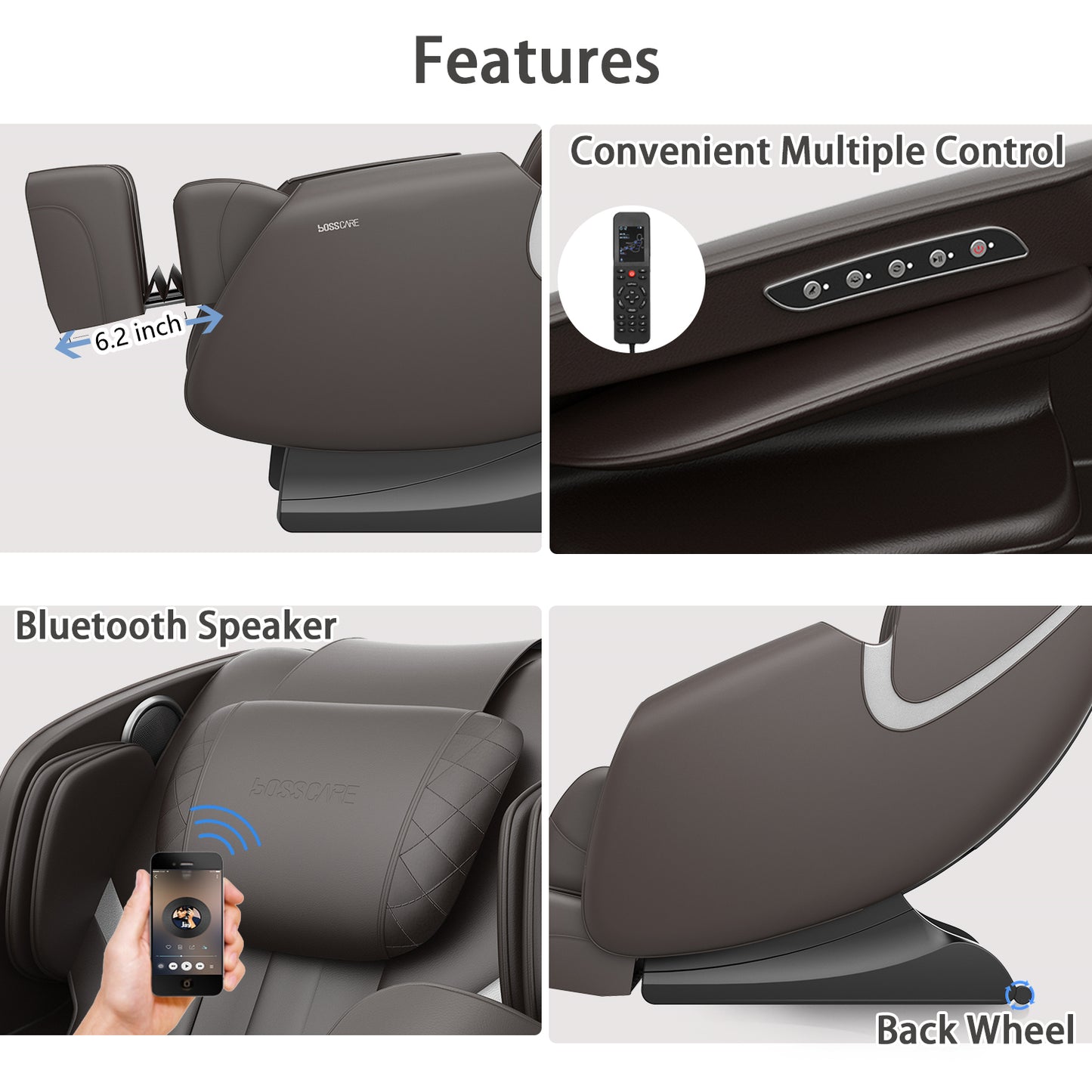 Sonoma Modern Zero Gravity Massage Recliner