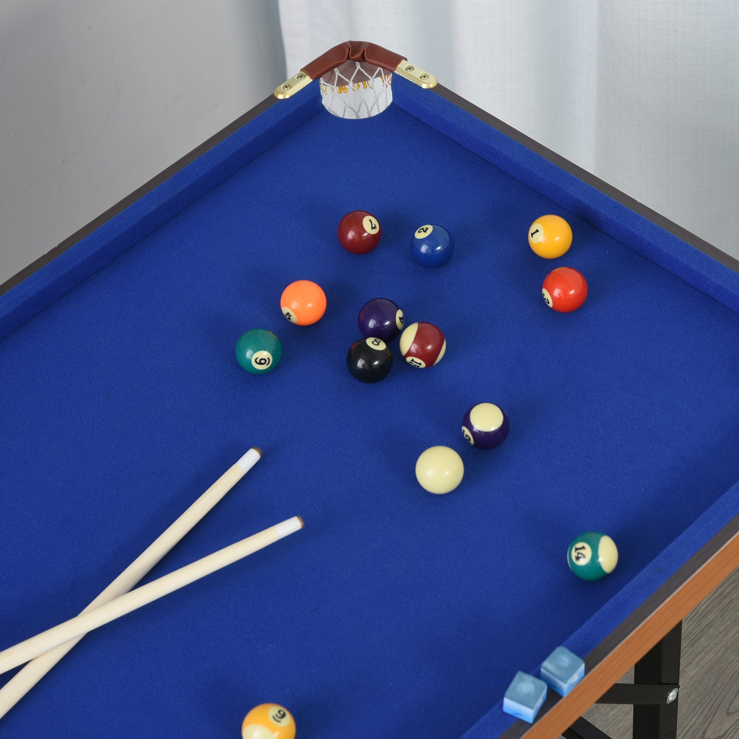 Warmsprings Traditional Velvet Pool Table