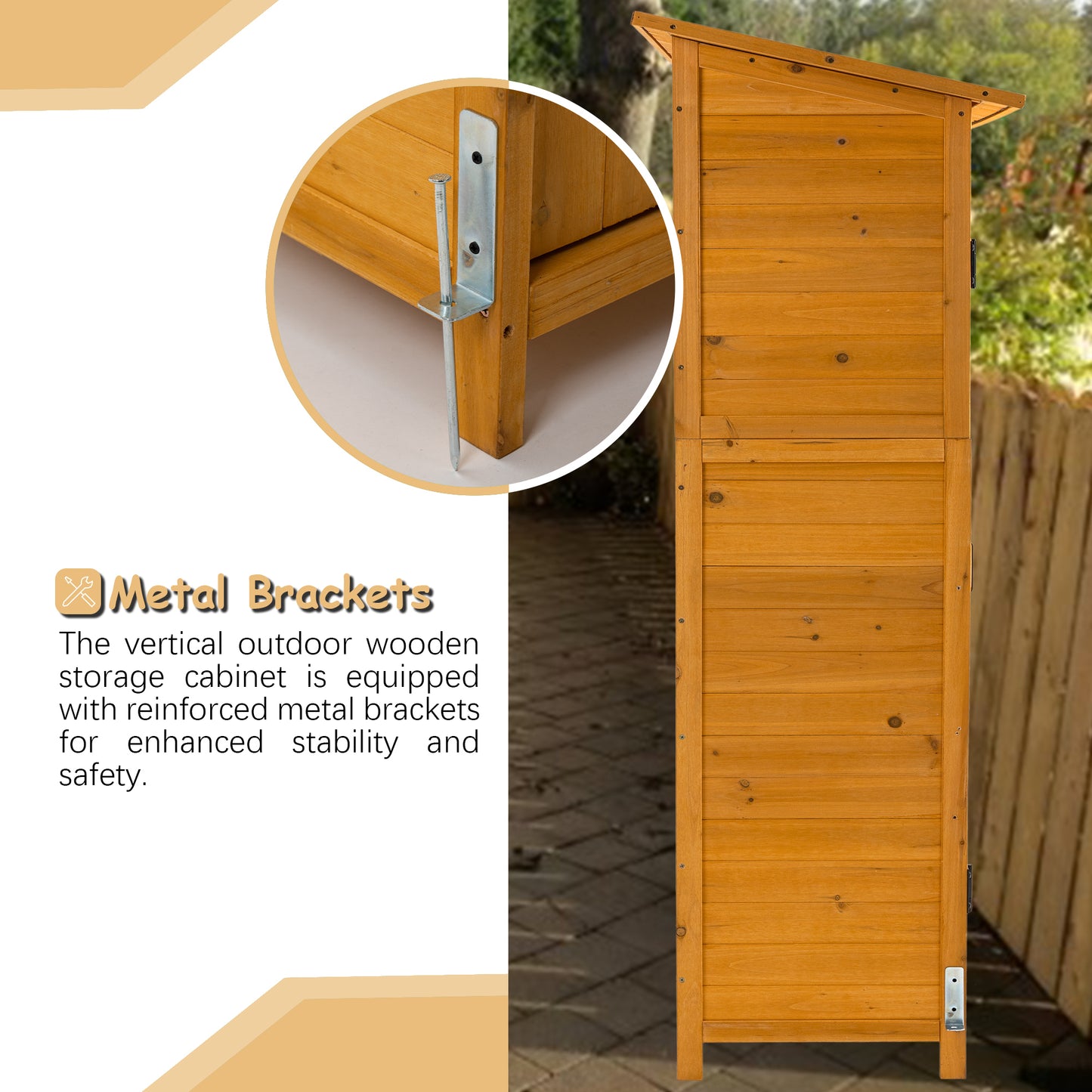 Luz Craftsman Outdoor Storage Shed