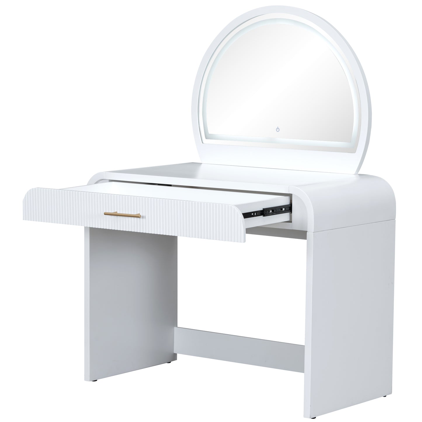 Mission Modern Makeup Vanity with Touch