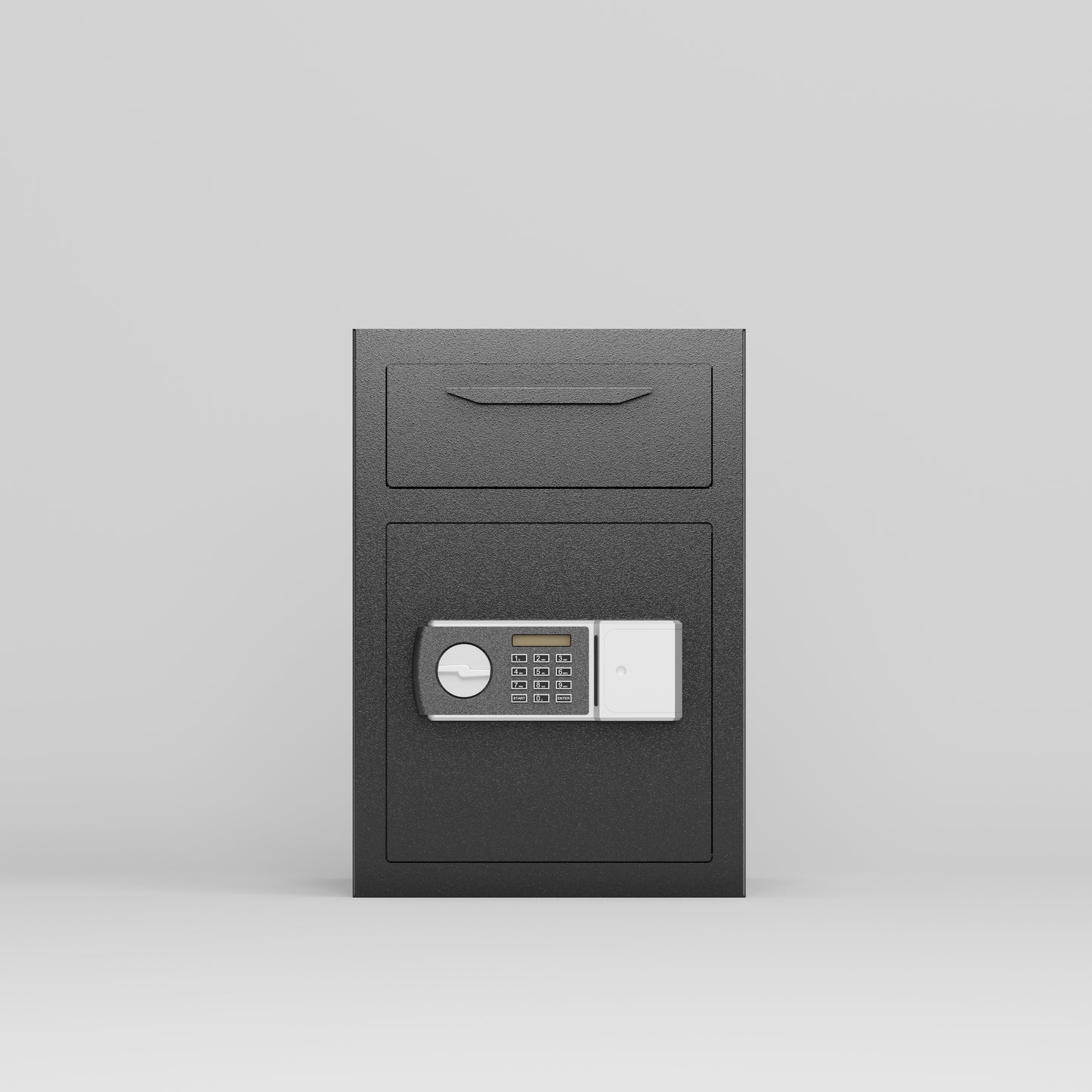 Luz Modern Carbon Steel Safe Box