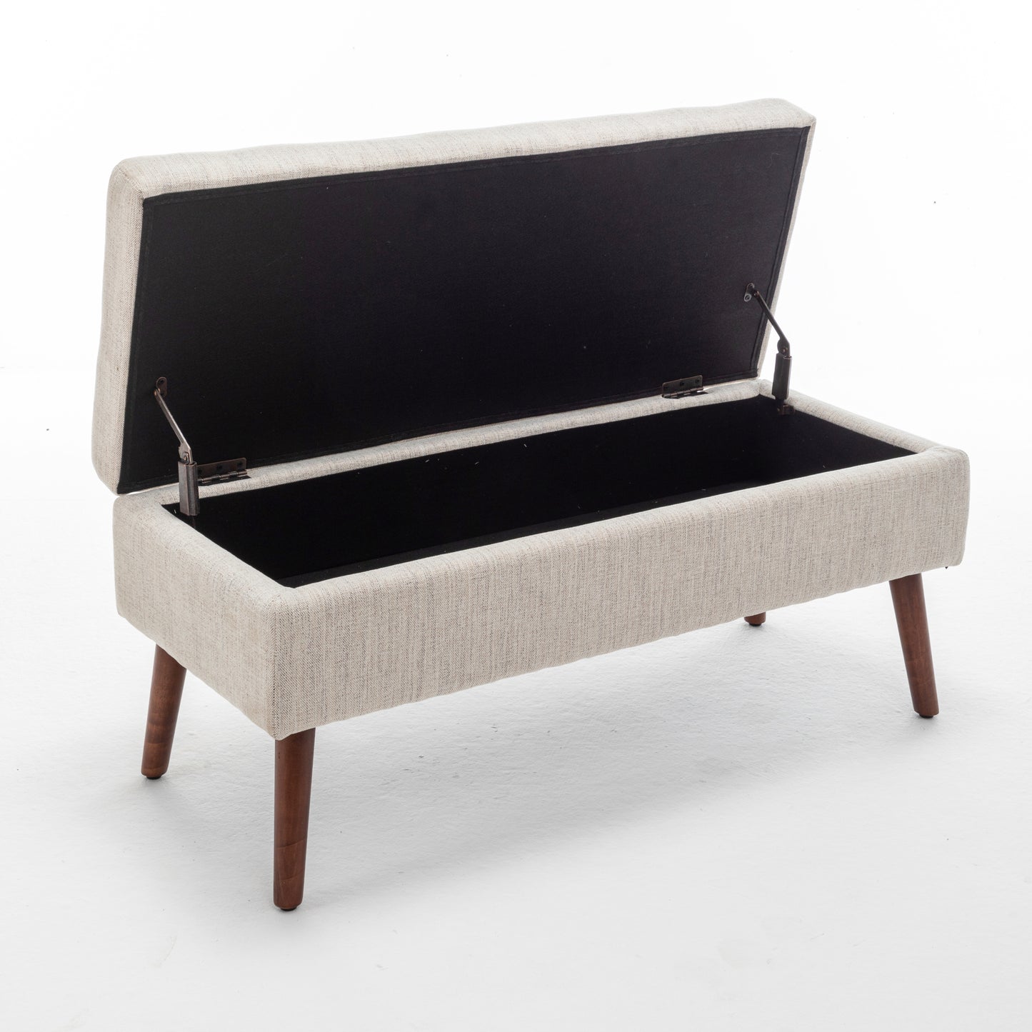 Kingsly Contemporary Upholstered Storage Bench